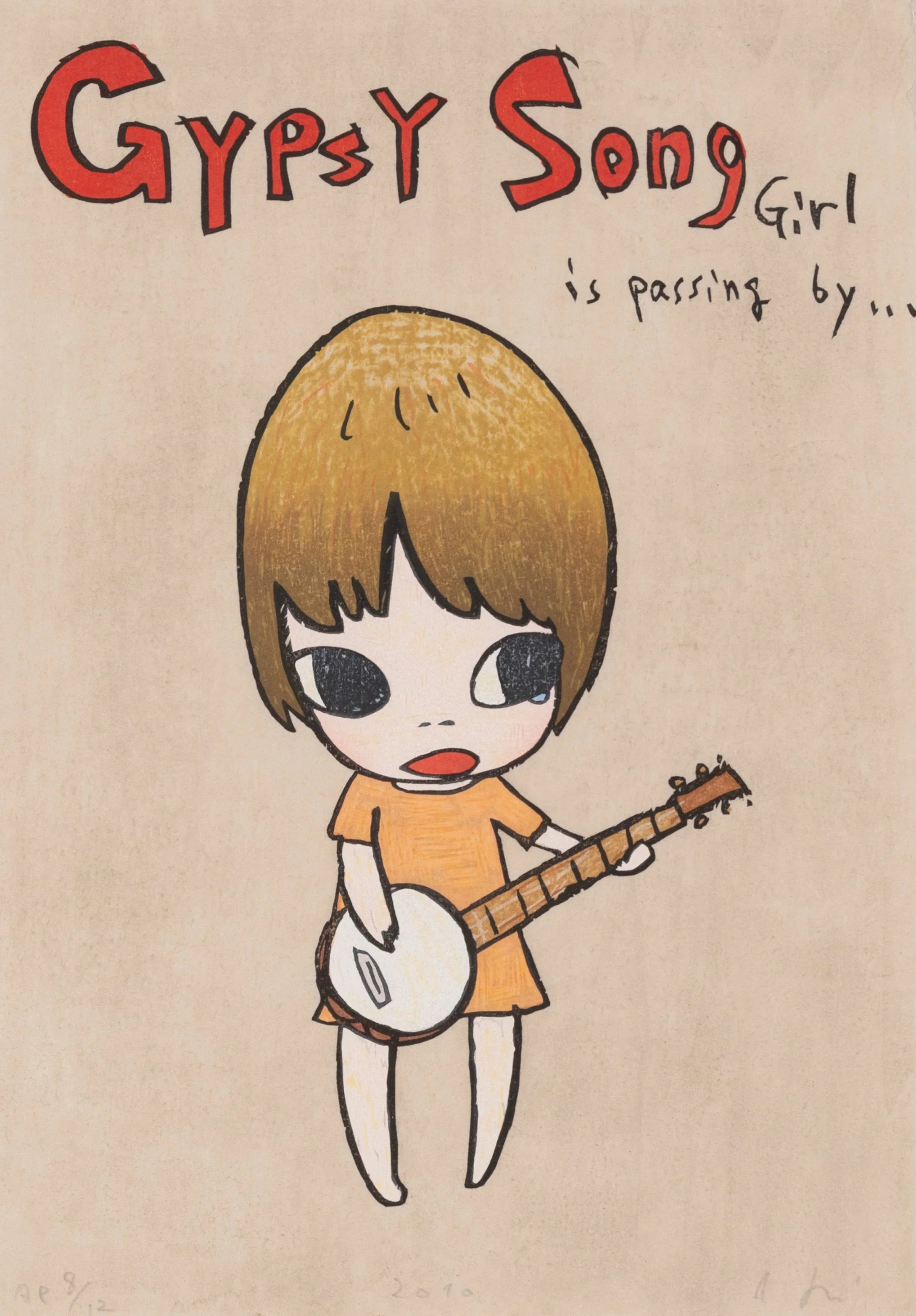Gypsy Song, 2010 by Yoshitomo Nara