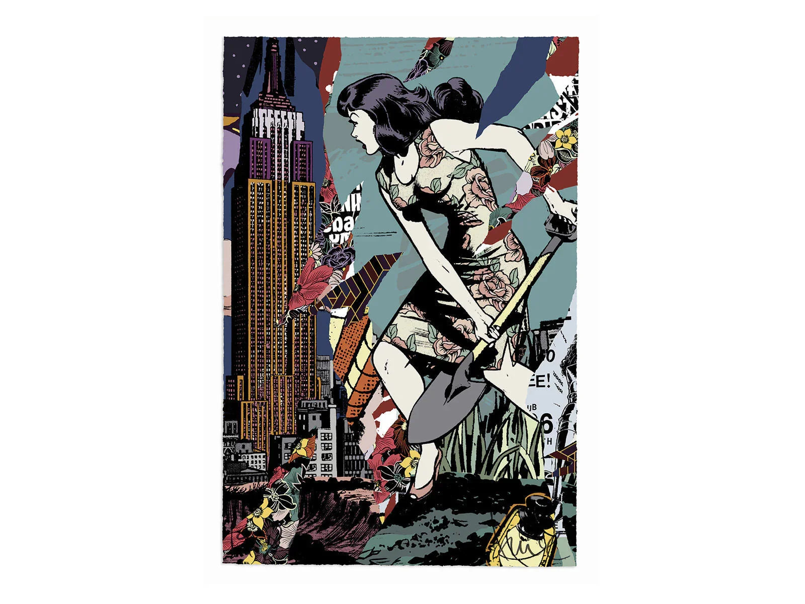 Savage Sacred Young Minds (Portfolio of 6 Works) , 2015 -2016 by FAILE