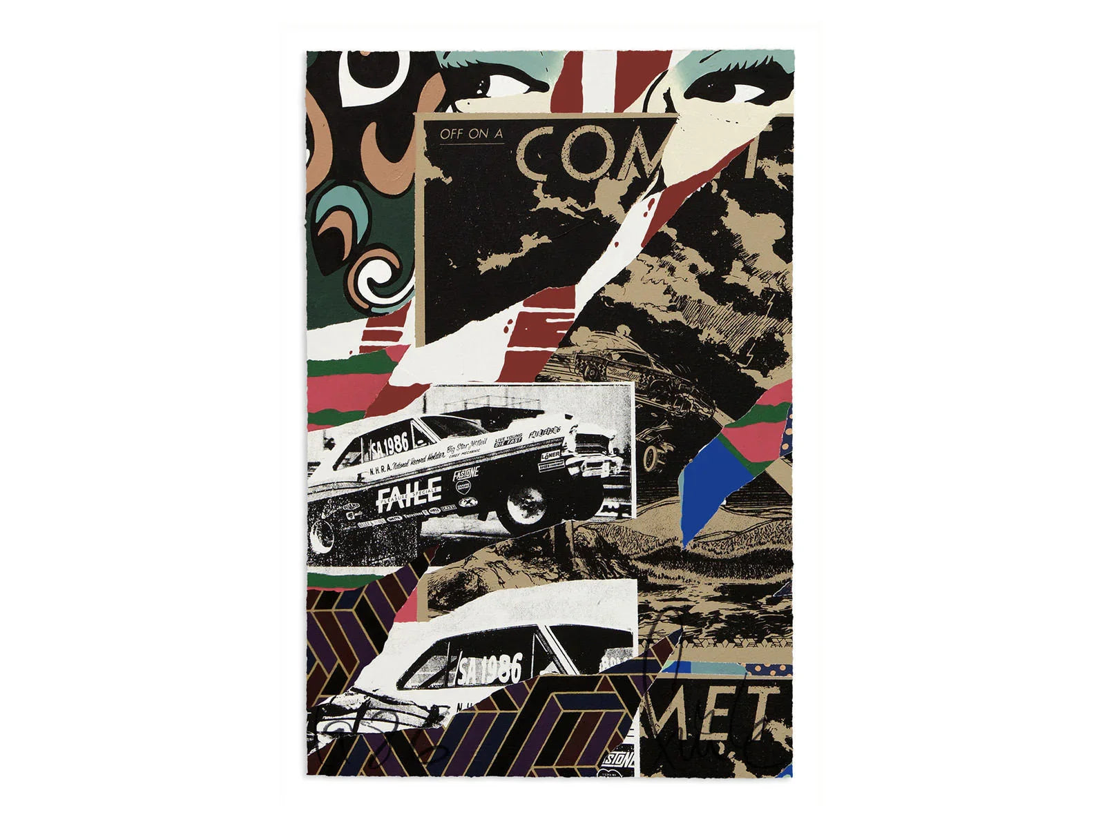 Savage Sacred Young Minds (Portfolio of 6 Works) , 2015 -2016 by FAILE