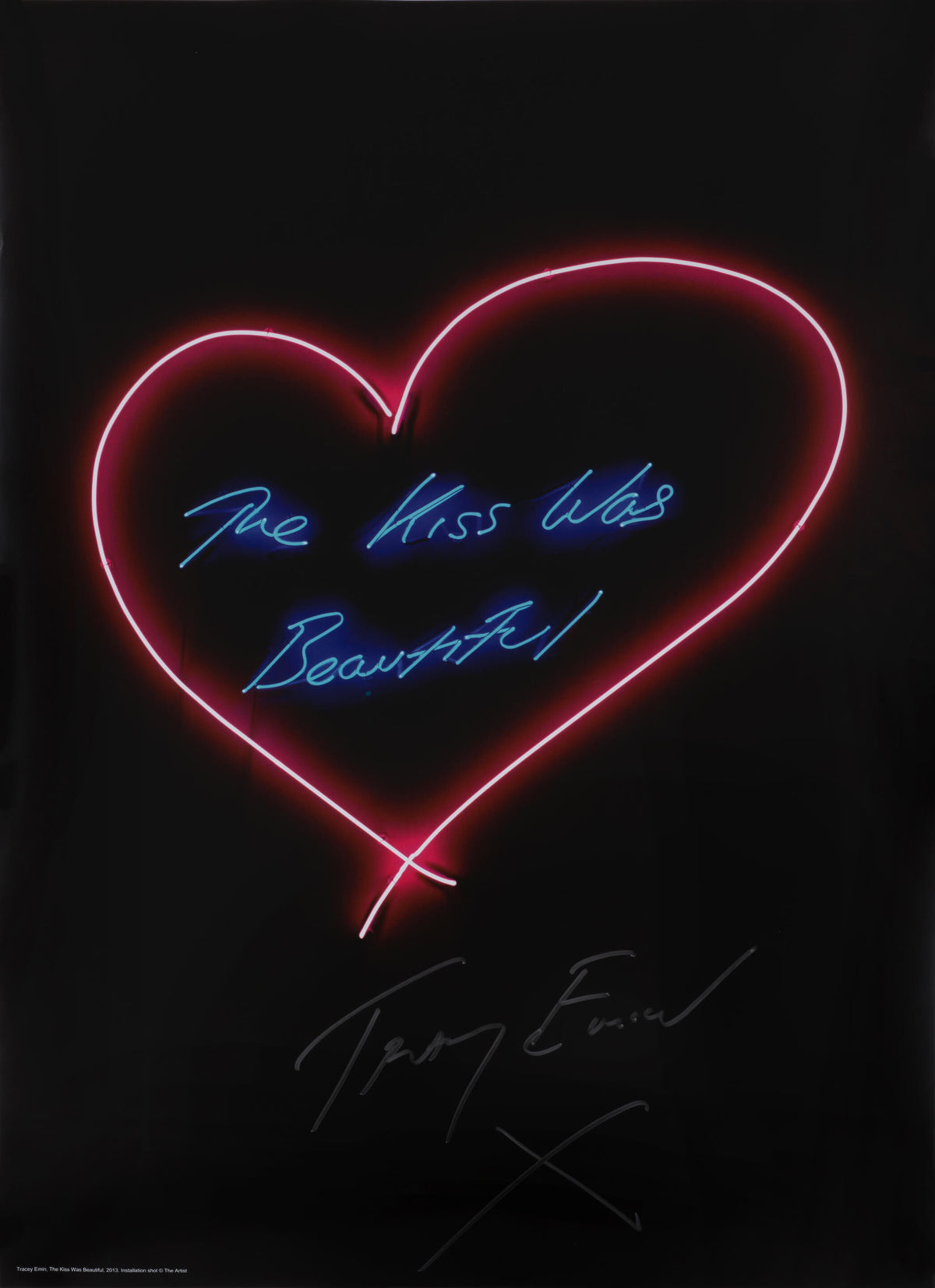 The Kiss was Beautiful, 2016 by Tracey Emin