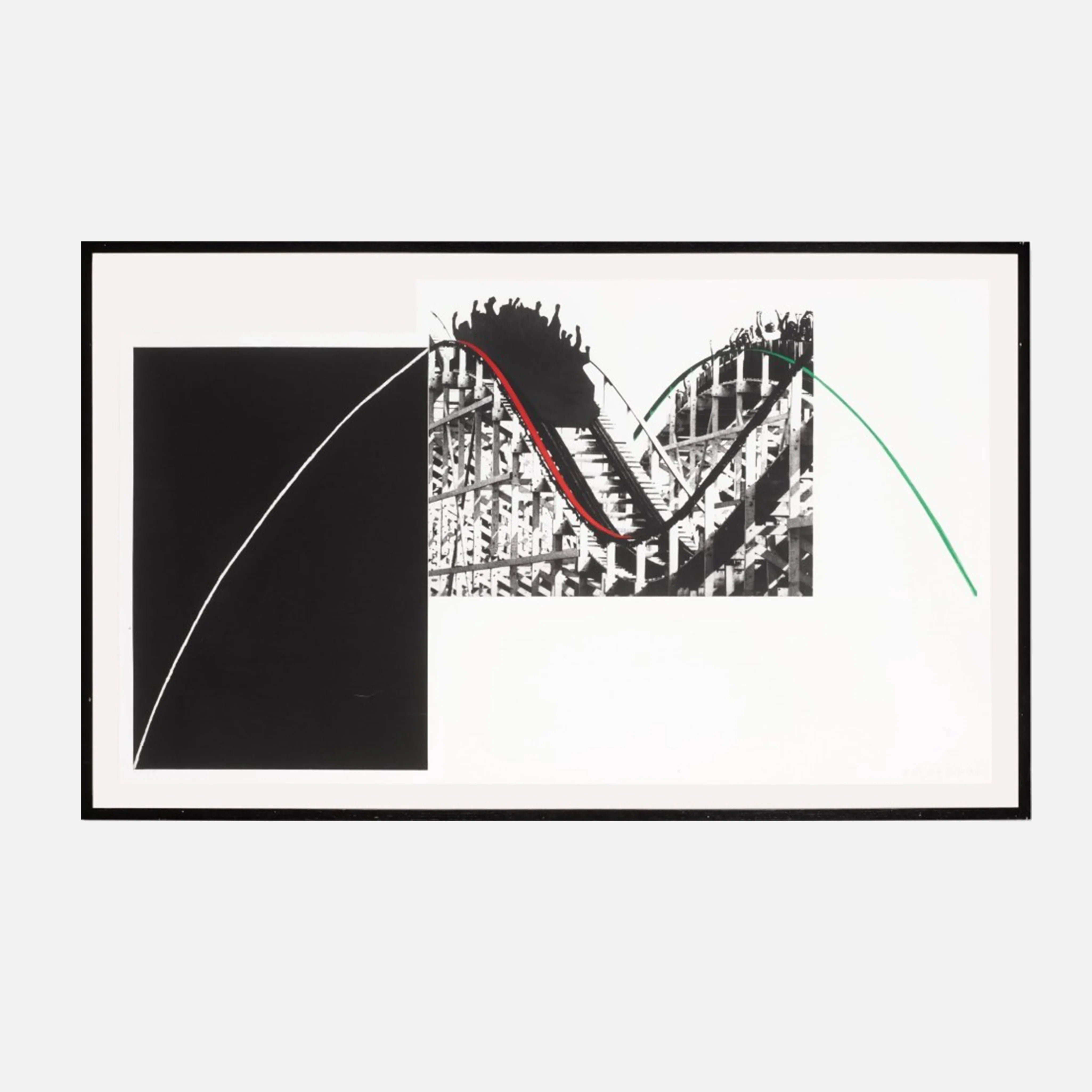 Rollercoaster, 1989 by John Baldessari