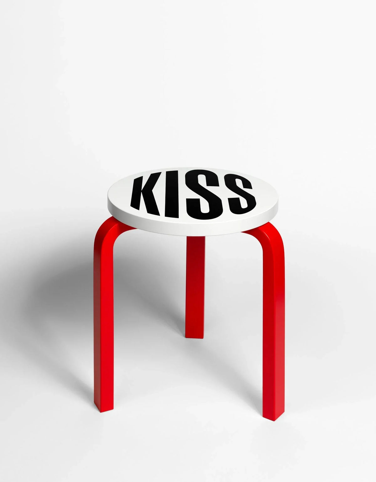Untitled (Kiss), 2019 by Barbara Kruger
