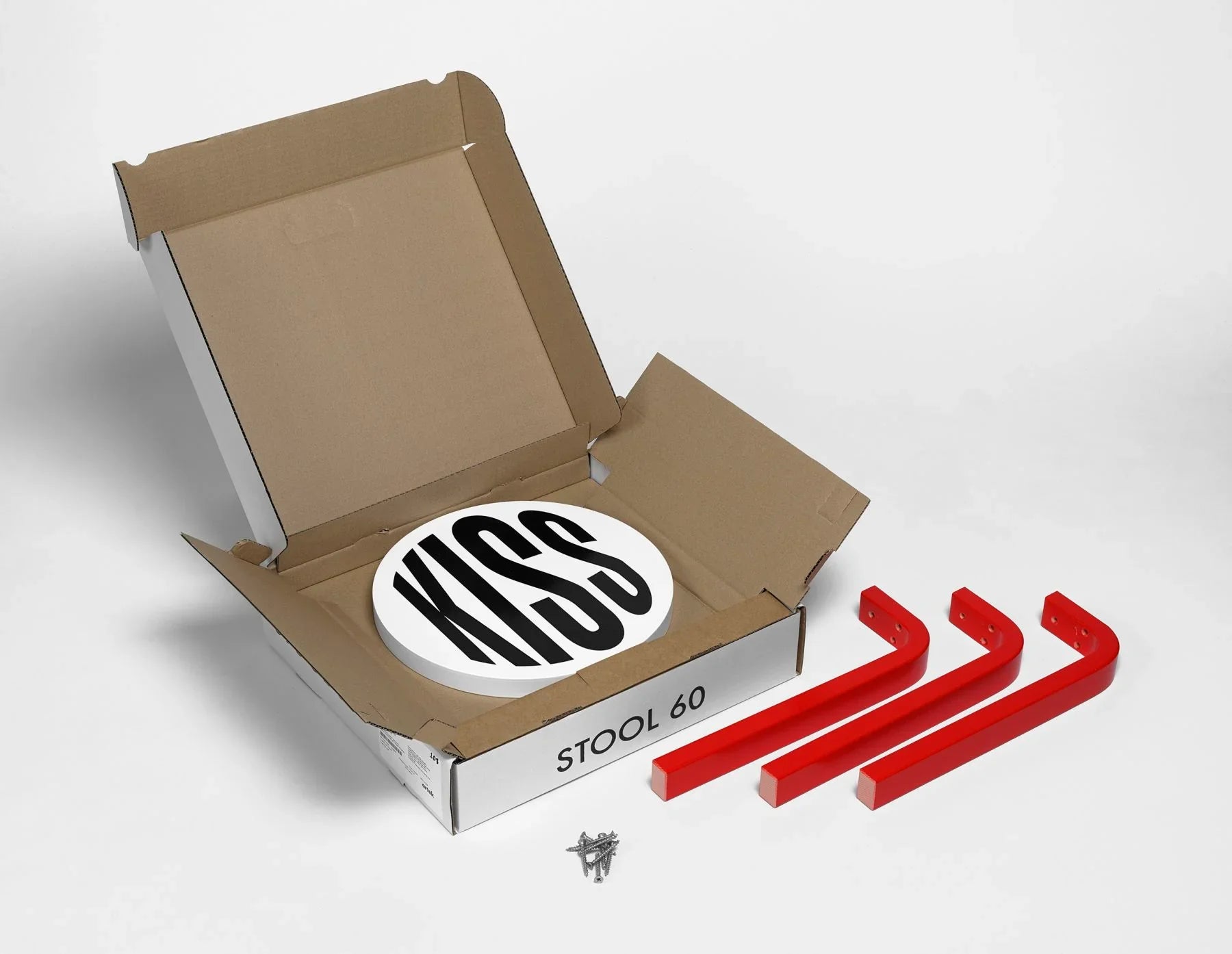 Untitled (Kiss), 2019 by Barbara Kruger