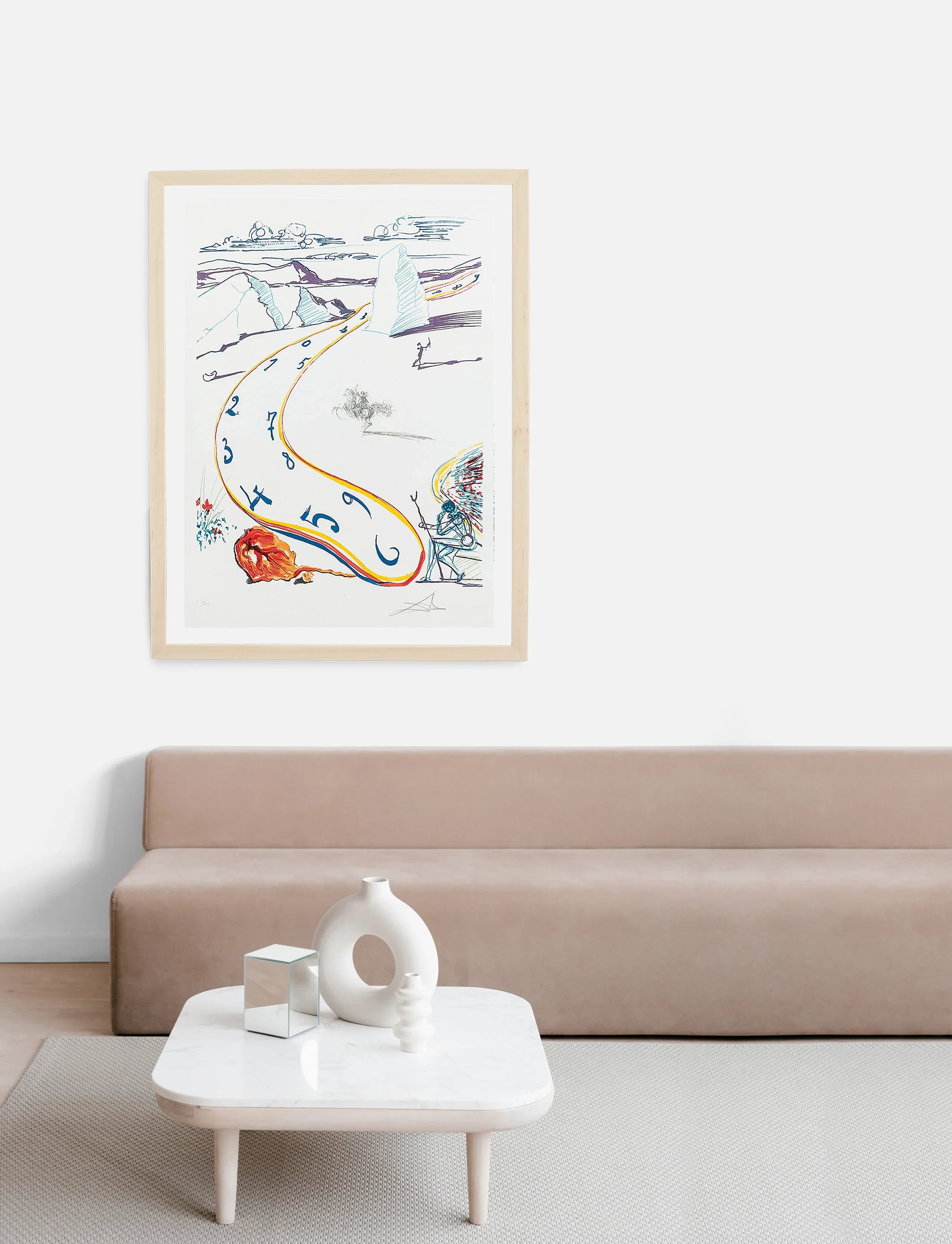 Melting Space-Time, 1975-1976 by Salvador Dali