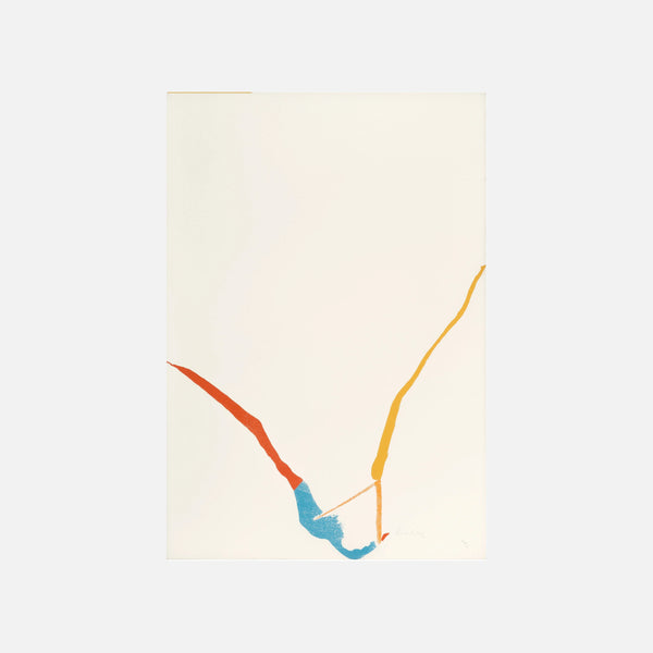 What Red Lines Can Do (Harrison 25), 1970 by Helen Frankenthaler