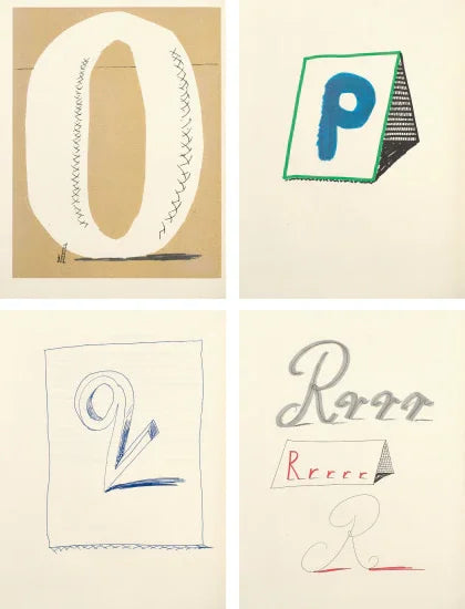 Hockney’s Alphabet, 1991 by David Hockney by David Hockney