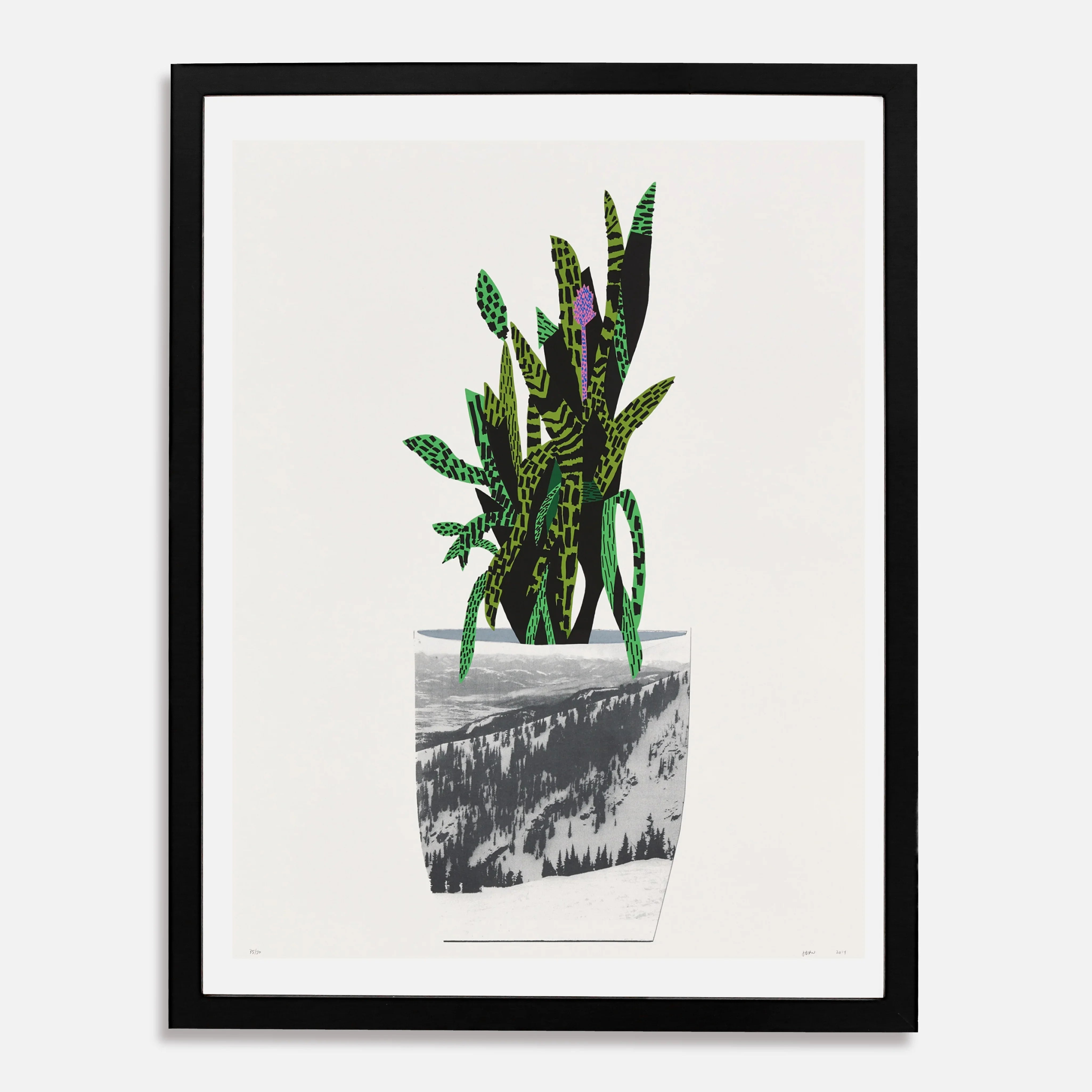 Untitled (Green), 2014 by Jonas Wood