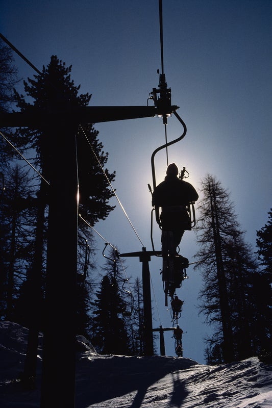Cortina d'Ampezzo (Italy), 1988 by Slim Aarons