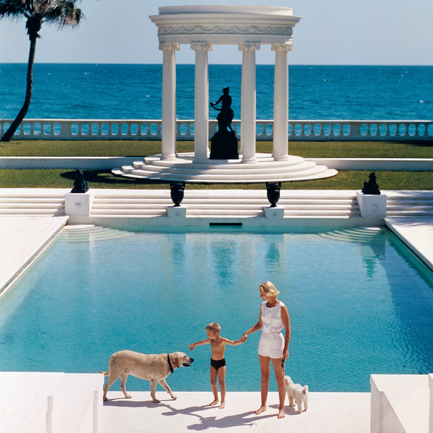 Nice Pool (Palm Beach), 1955 by Slim Aarons