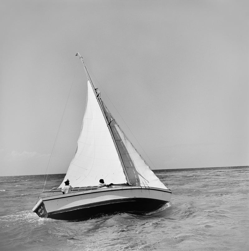 Jamaica Sea Sailing, 1953 by Slim Aarons