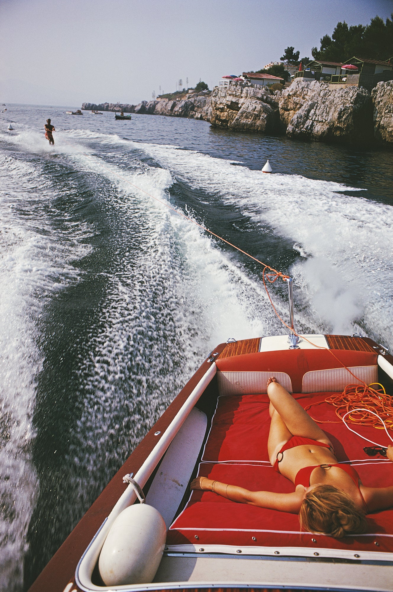 Leisure In Antibes (French Rivera), 1969 by Slim Aarons