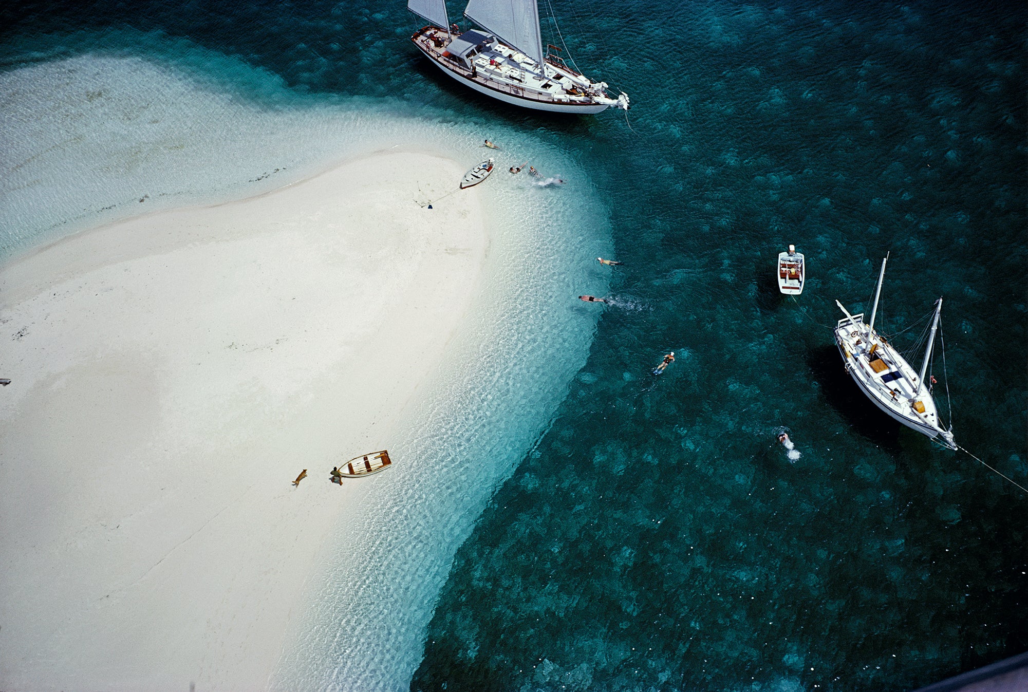 Stocking Island (Bahamas), 1964 by Slim Aarons