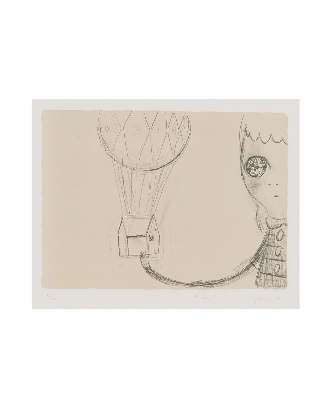 Untitled (Omaha), 2005 by  Yoshitomo Nara