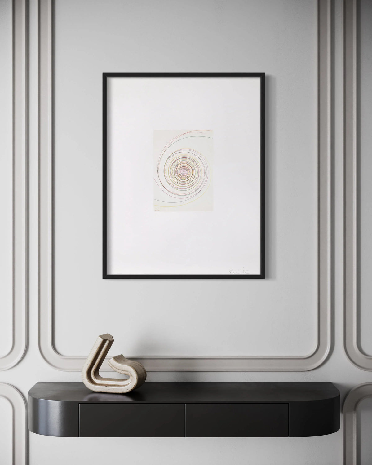 Billy Mill roundabout (In a Spin, the Action of the World on Things, Volume I), 2002 by Damien Hirst