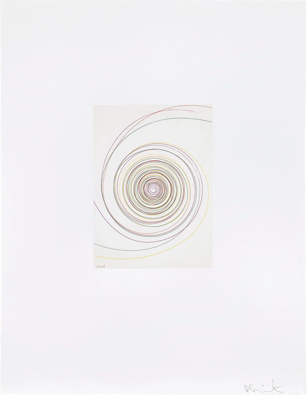 Billy Mill roundabout (In a Spin, the Action of the World on Things, Volume I), 2002 by Damien Hirst