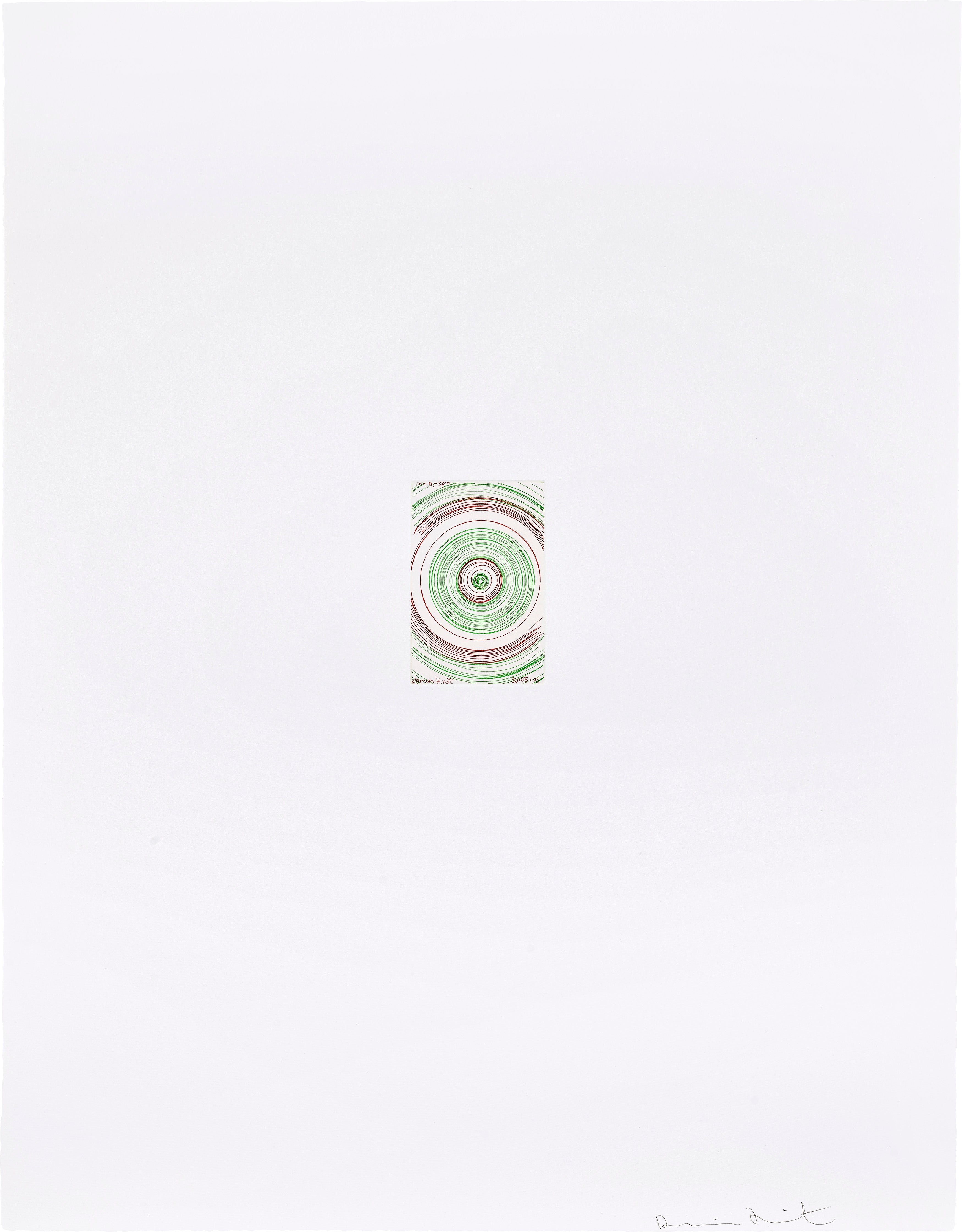 In a Spin, 2002 by Damien Hirst
