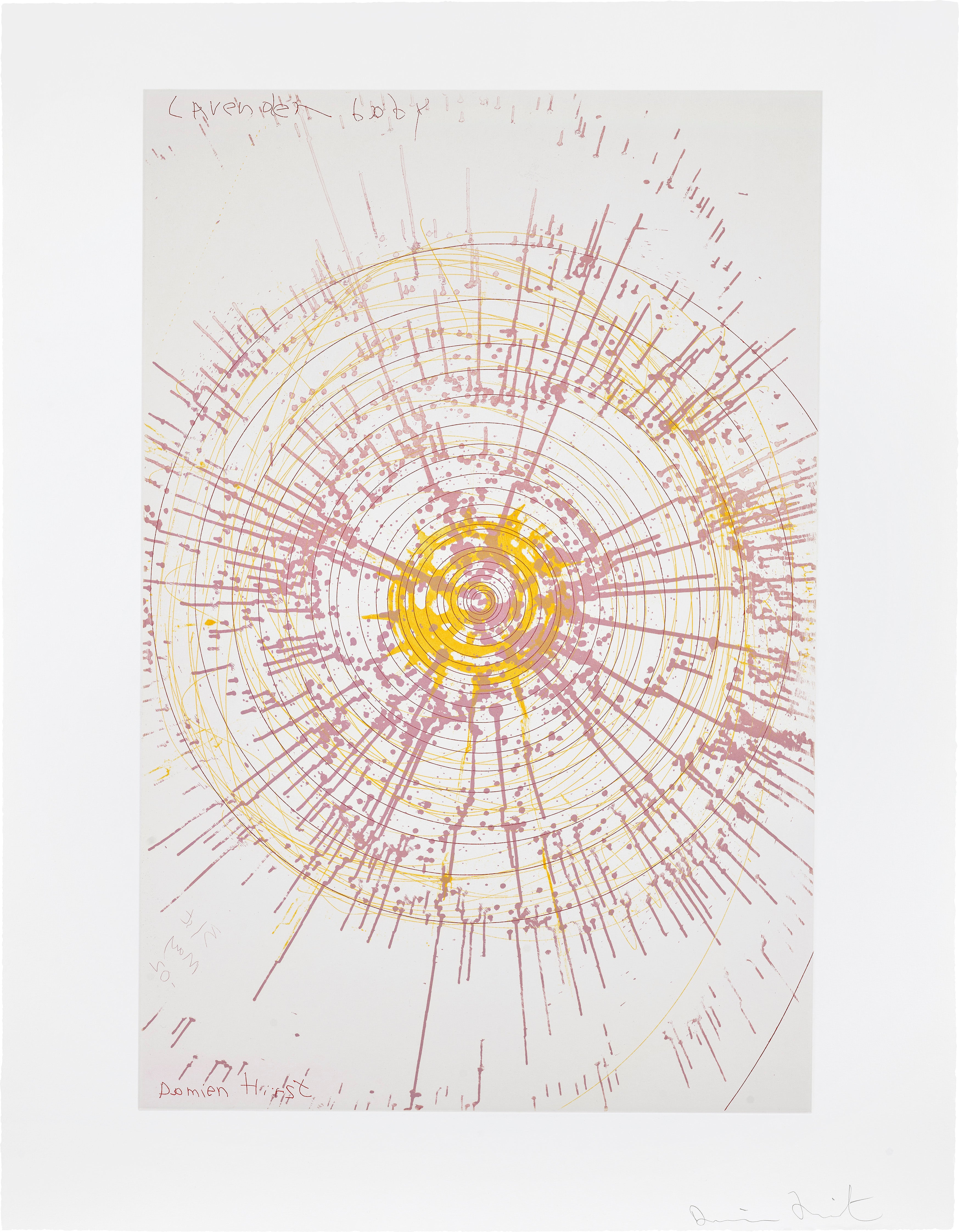 Lavender baby, 2002 by Damien Hirst