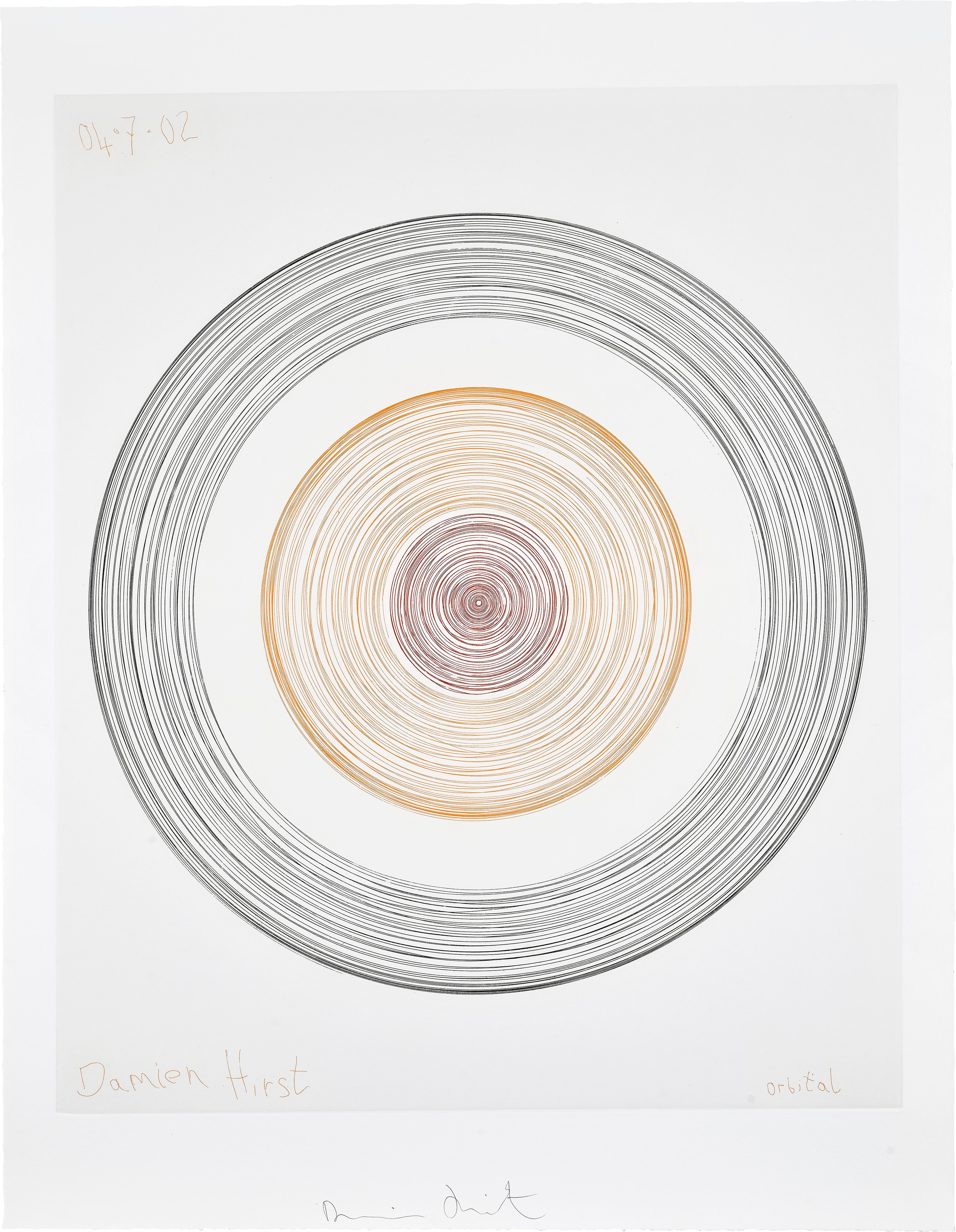 Orbital, 2002 by Damien Hirst