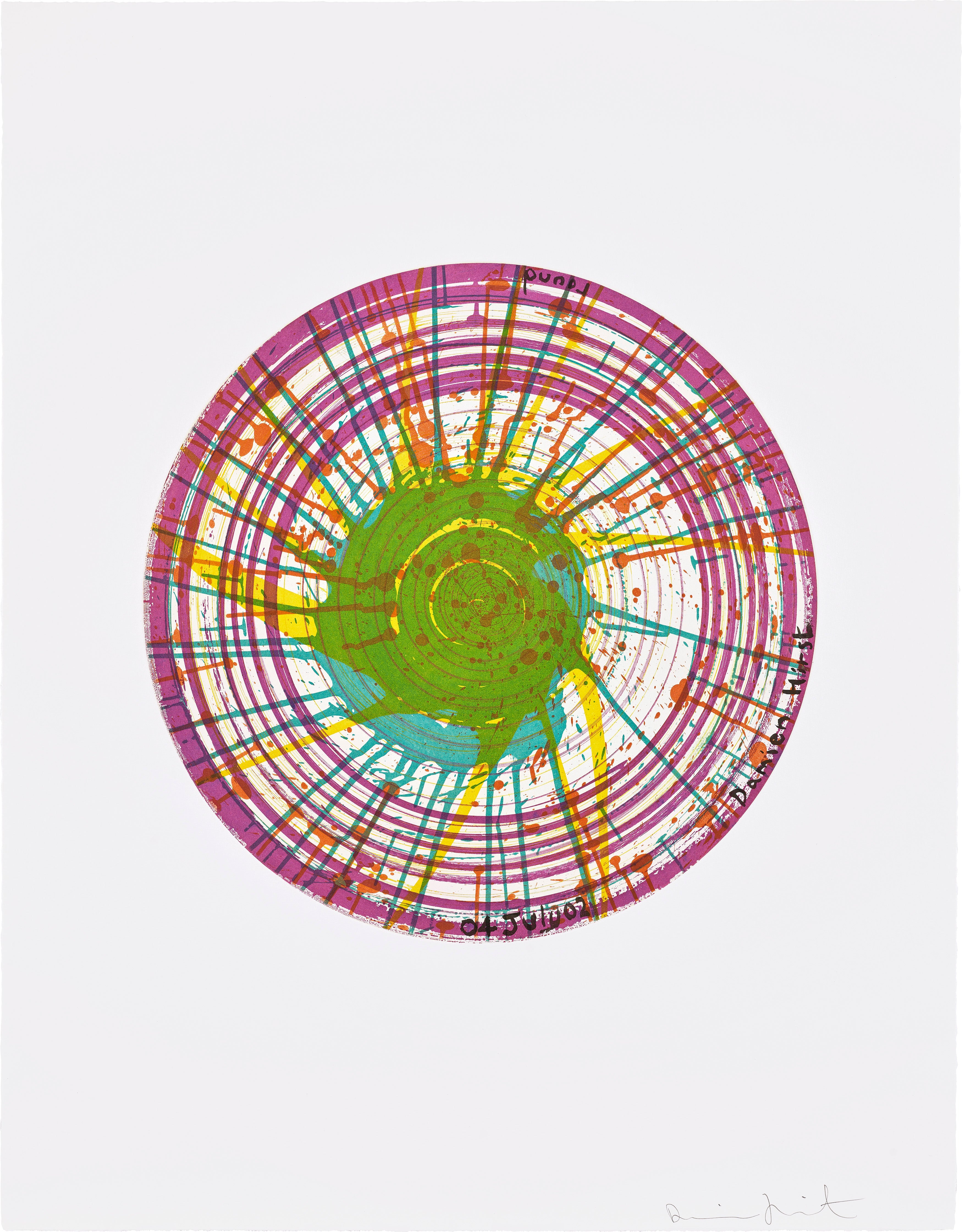 Round, 2002 by Damien Hirst