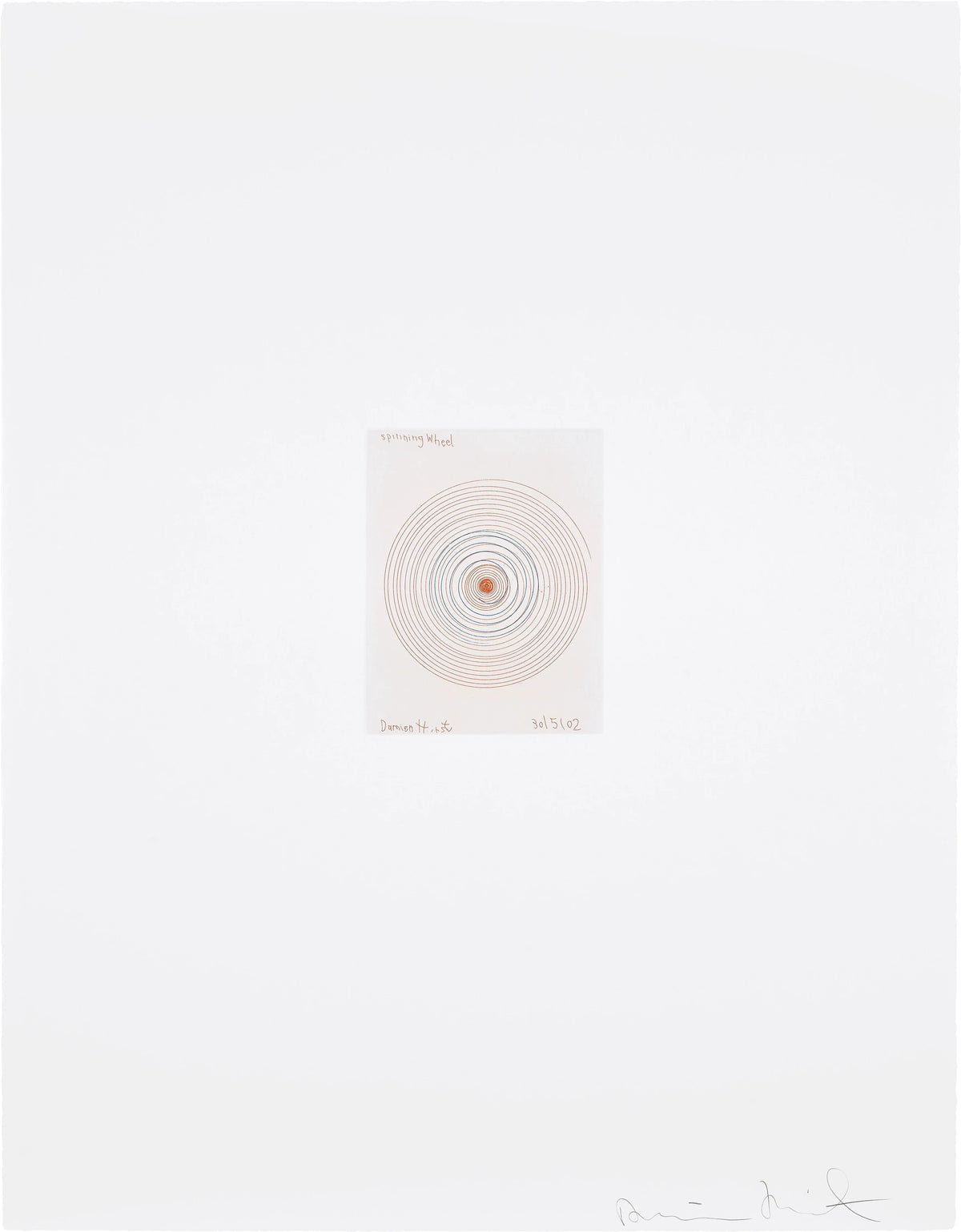 Spinning Wheel, 2002 by Damien Hirst