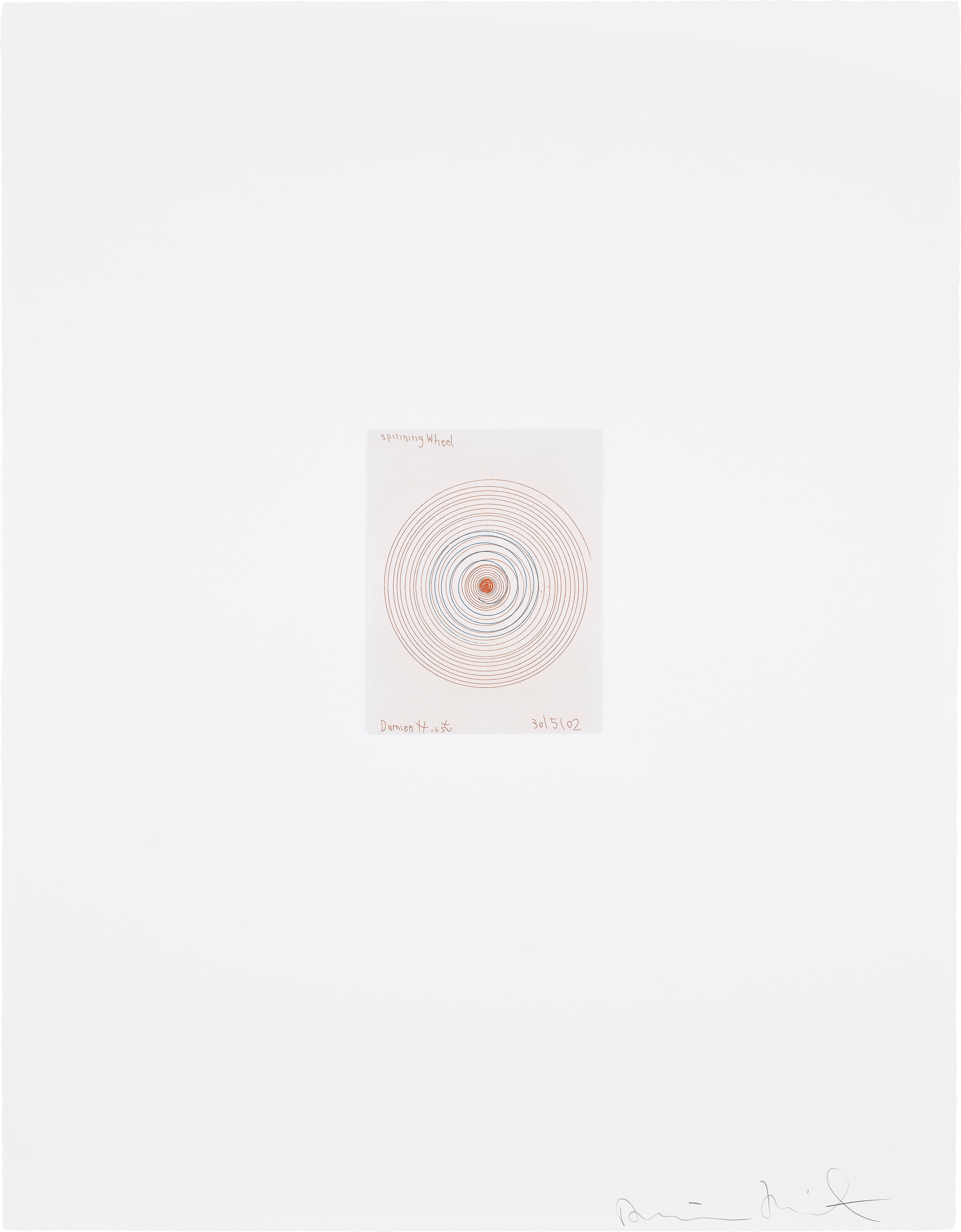 Spinning Wheel, 2002 by Damien Hirst