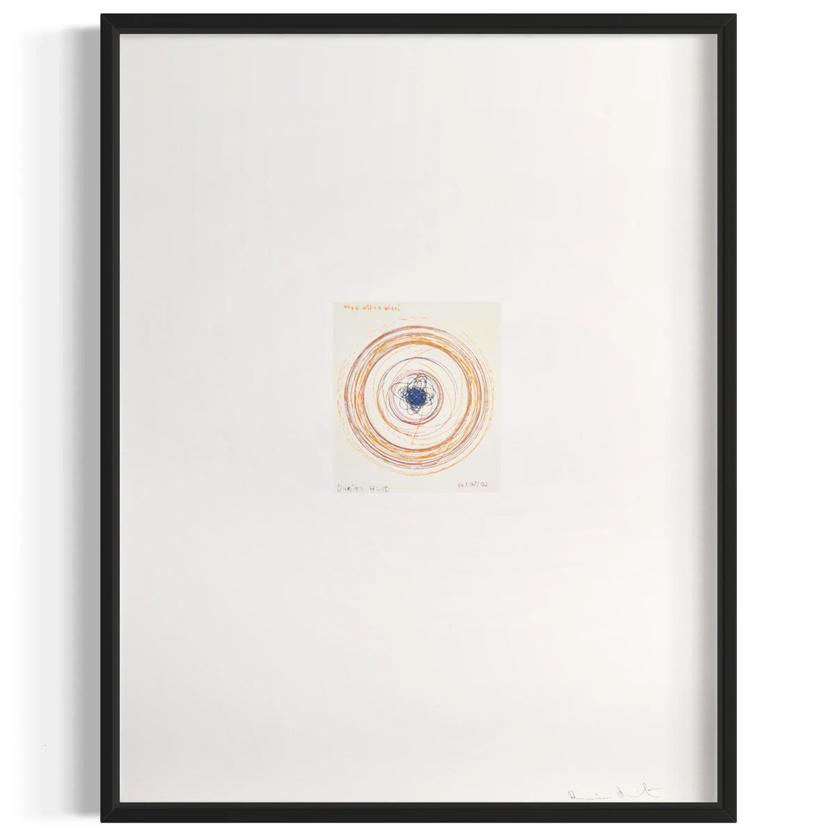Wheel within a wheel, 2002 by Damien Hirst