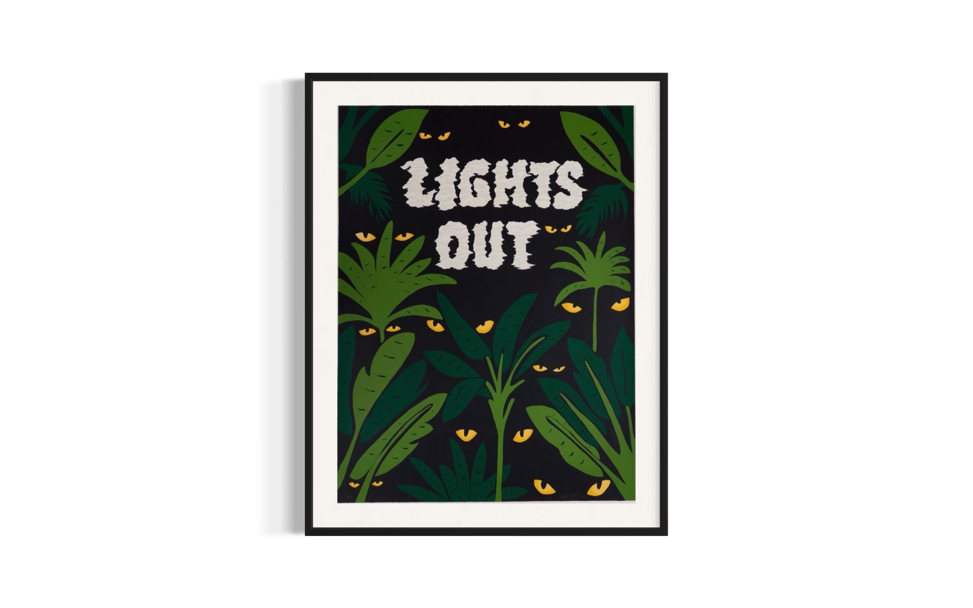 Untitled (Lights Out), 2021 by Joel Mesler