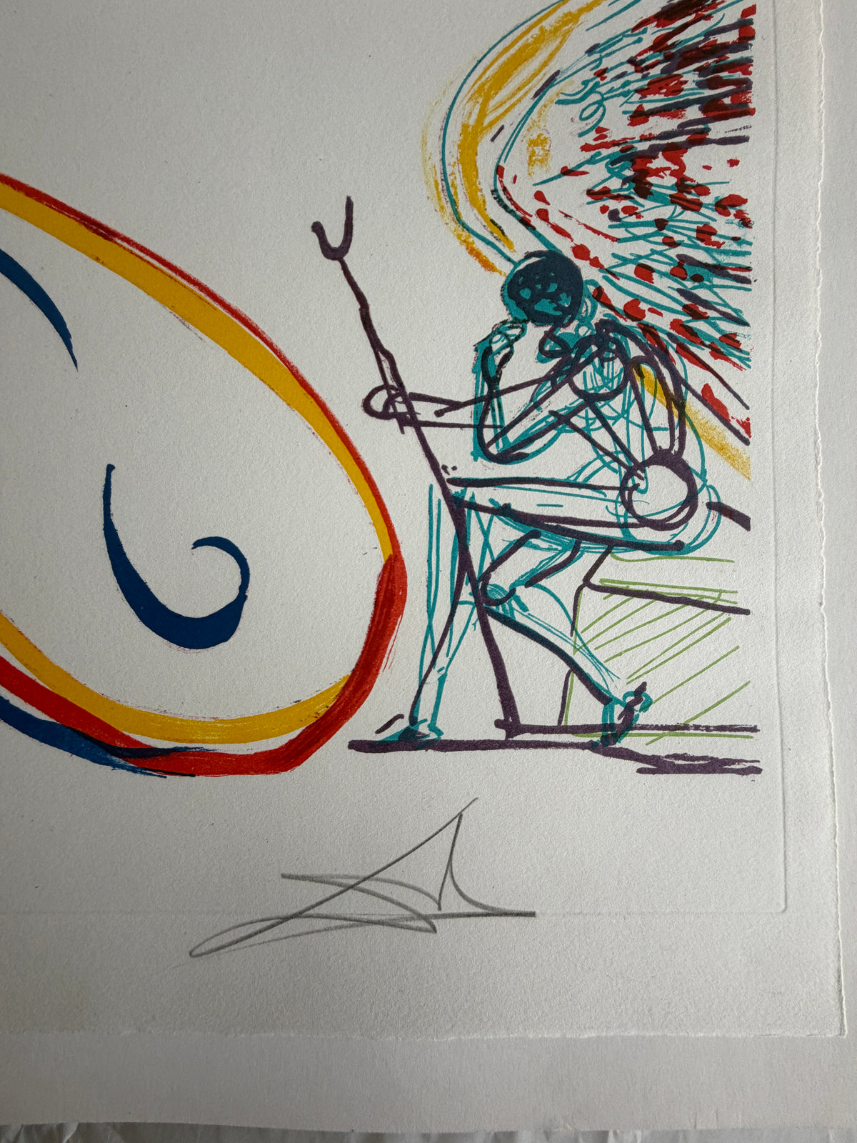 Melting Space-Time, 1975-1976 by Salvador Dali