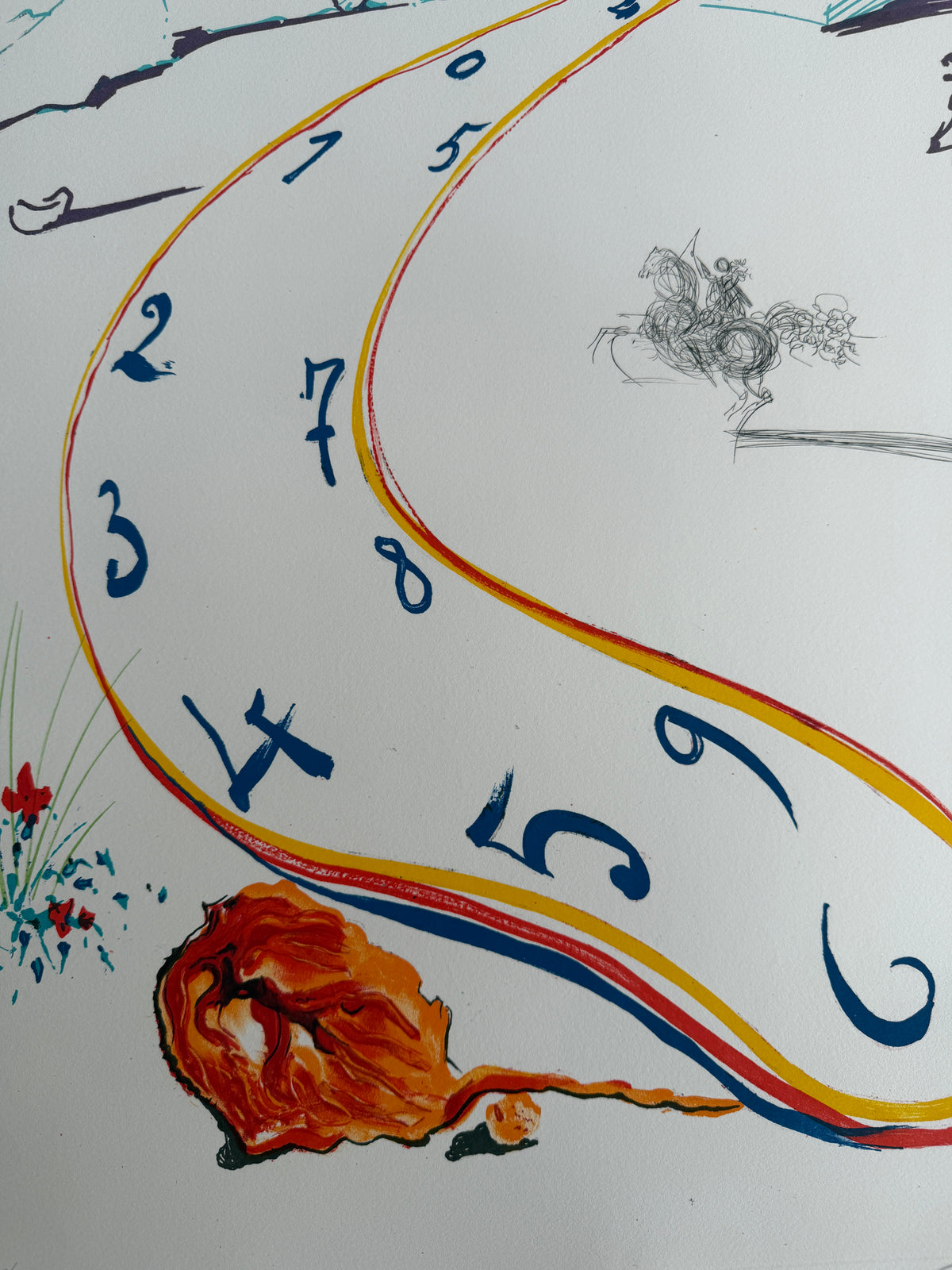 Melting Space-Time, 1975-1976 by Salvador Dali