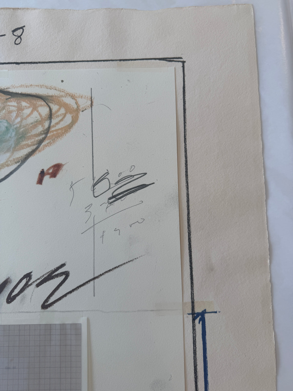 Plate III, from Natural History Part I: Mushrooms, 1974 by Cy Twombly
