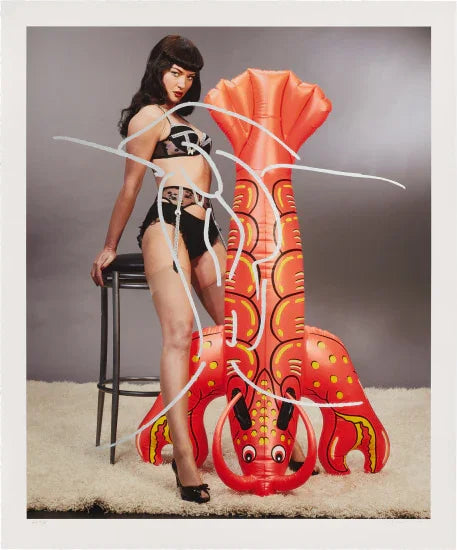 Girl with Lobster, 2014 by  Jeff Koons