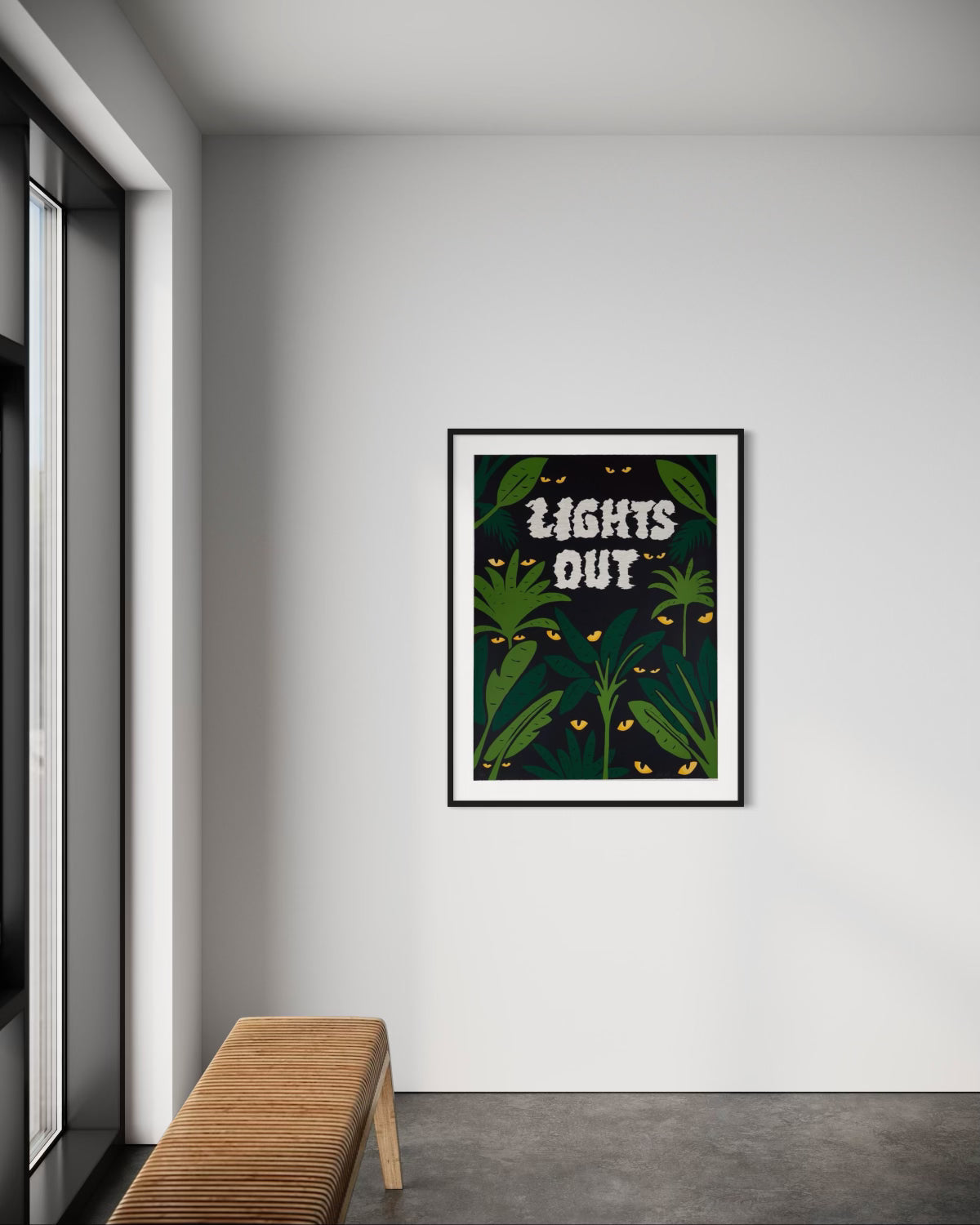 Untitled (Lights Out), 2021 by Joel Mesler
