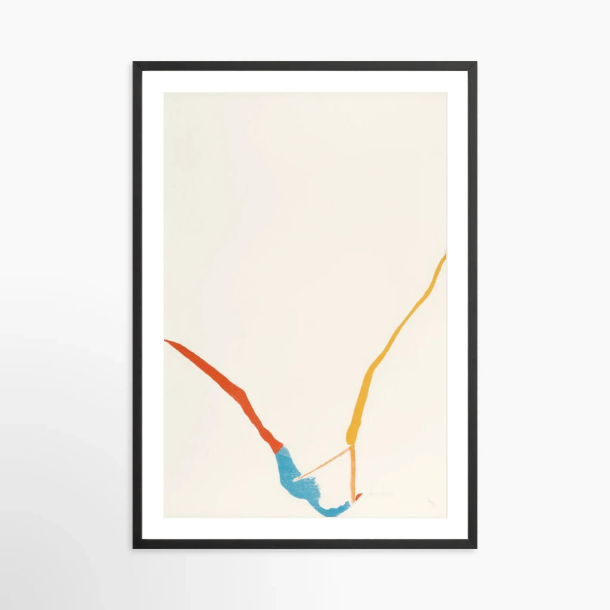What Red Lines Can Do (Harrison 25), 1970 by Helen Frankenthaler