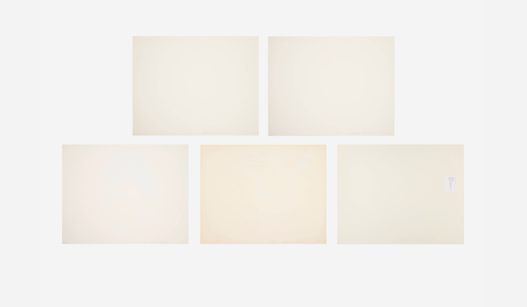 Tropical Fish Series, 1974-75 by Ed Ruscha