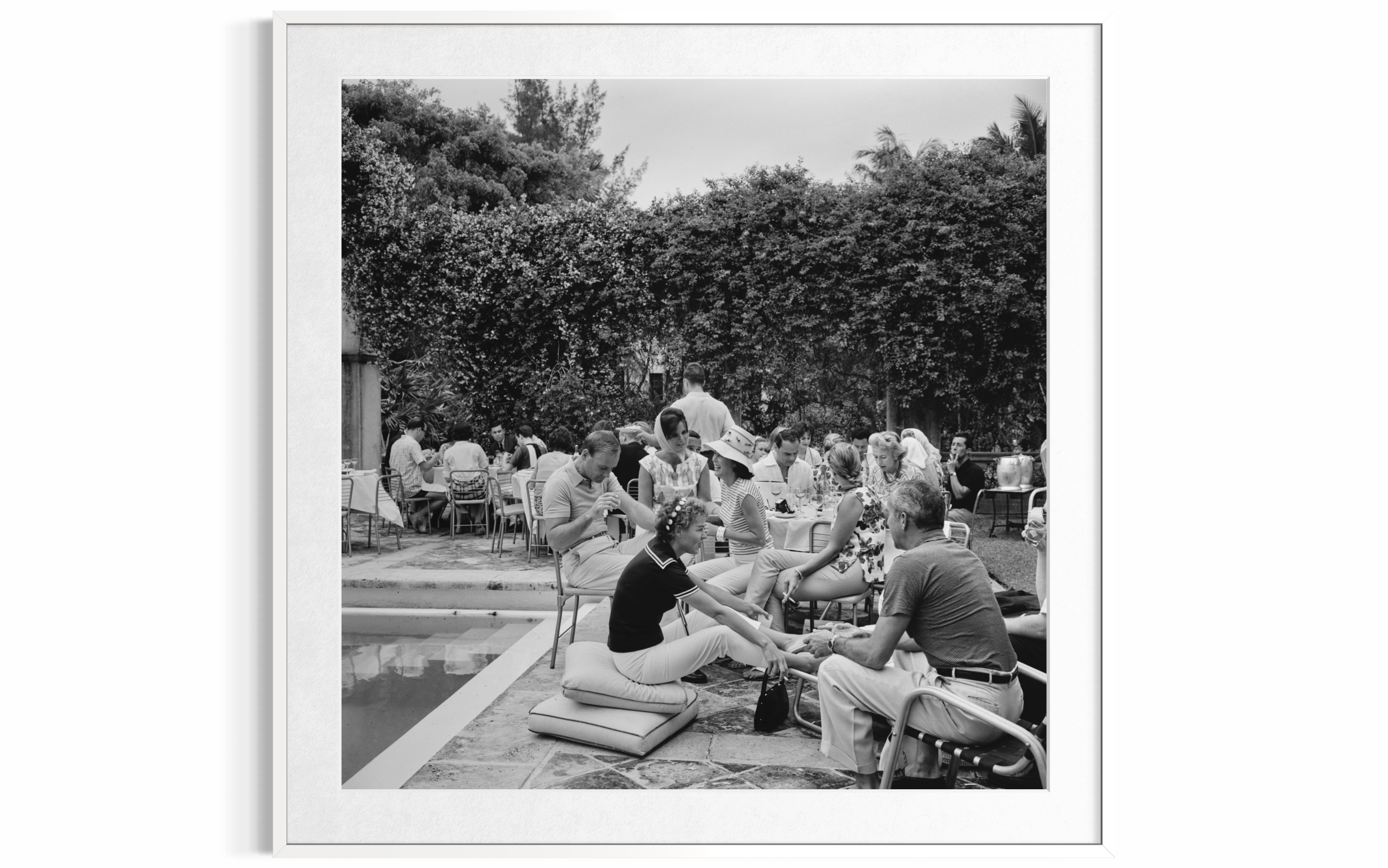 Pulitzer Pool Party (Palm Beach), 1961 by Slim Aarons
