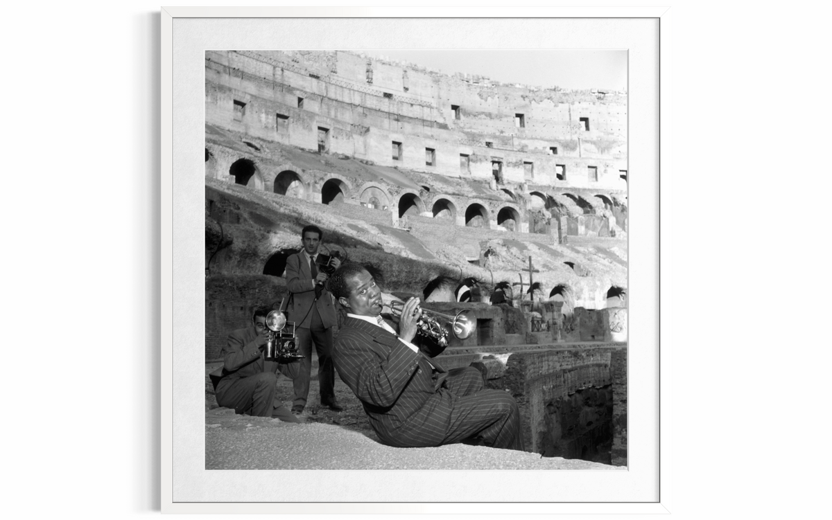Louis Armstrong (The King Of Jazz), 1949 by Slim Aarons