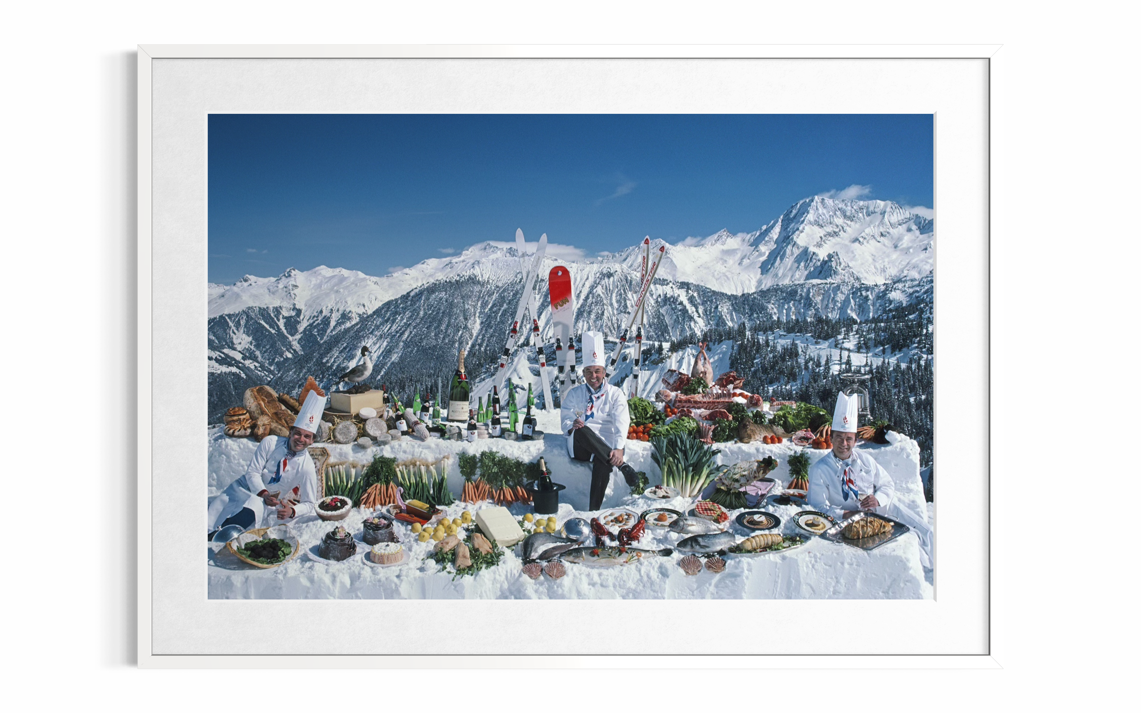 Culinary Heights (France), 1987 by Slim Aarons