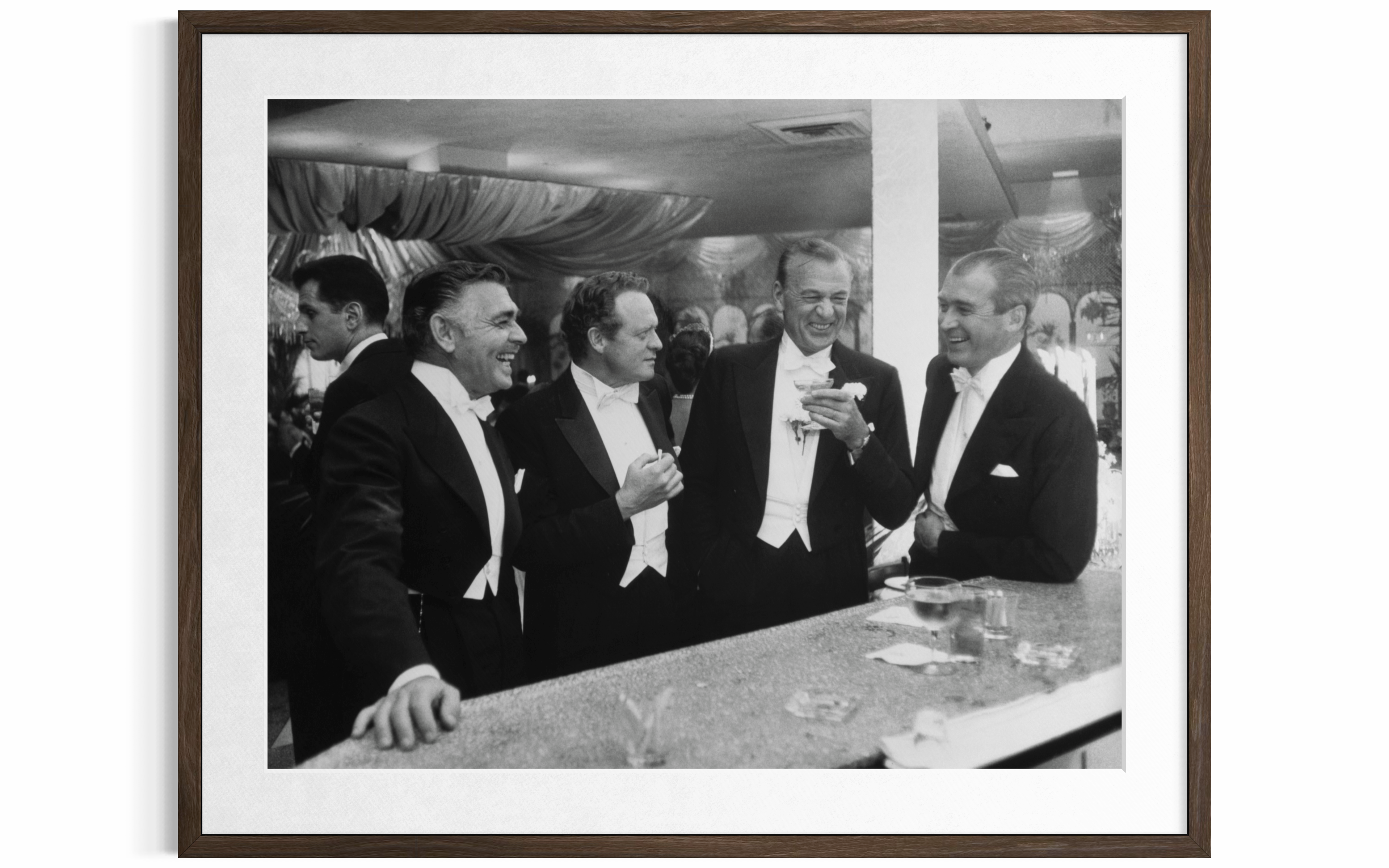 Kings of Hollywood, 1957 by Slim Aarons