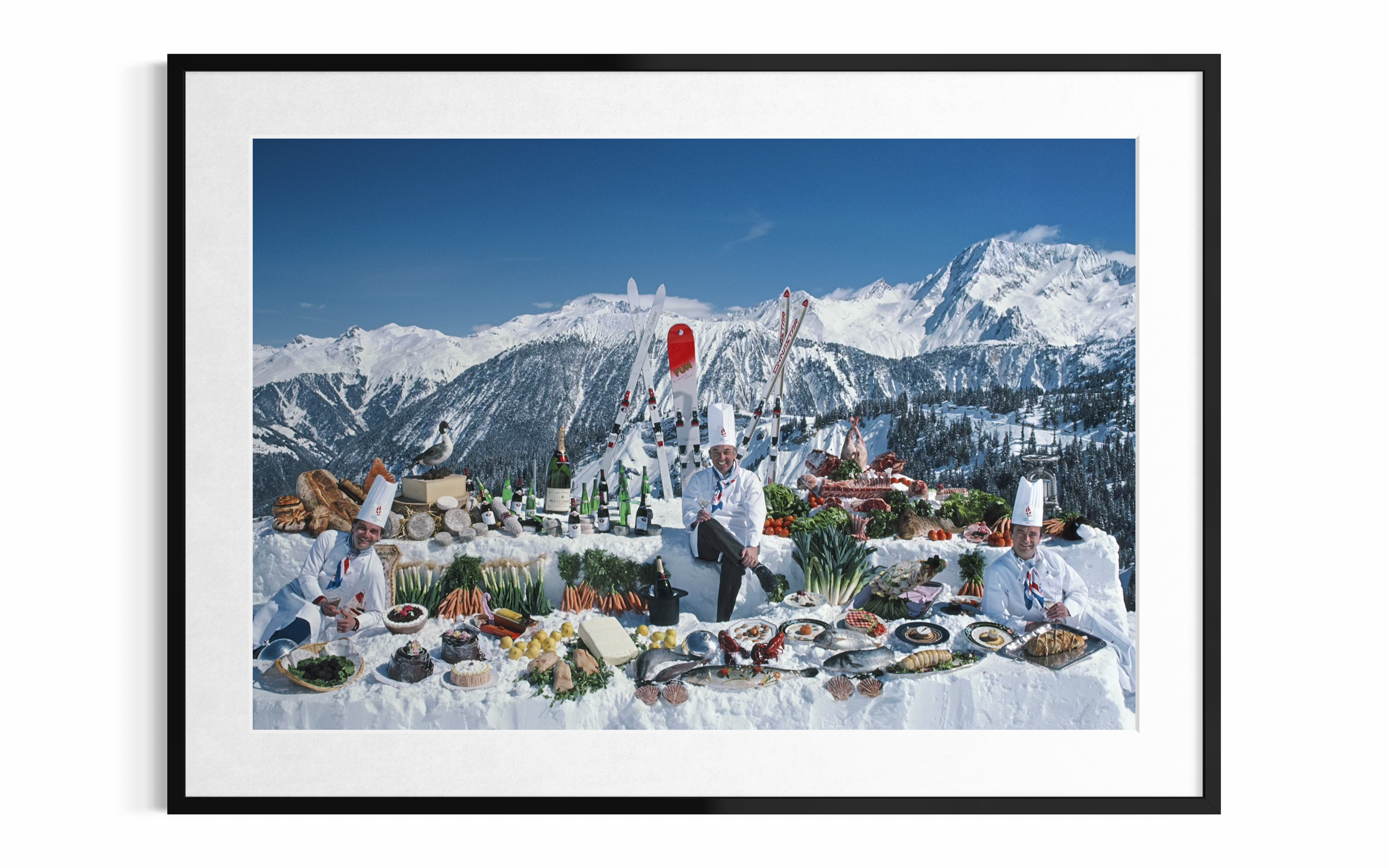 Culinary Heights (France), 1987 by Slim Aarons