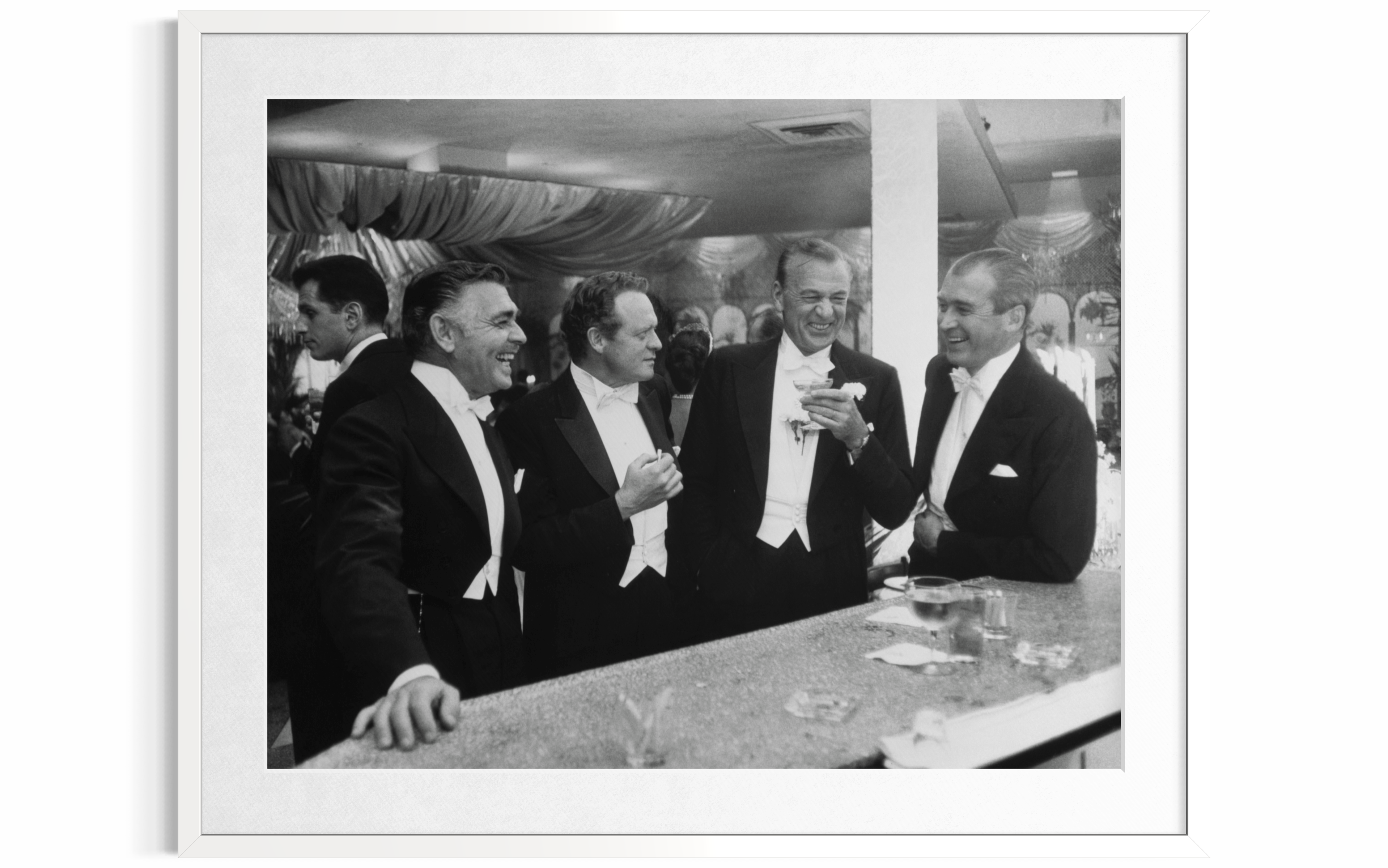 Kings of Hollywood, 1957 by Slim Aarons