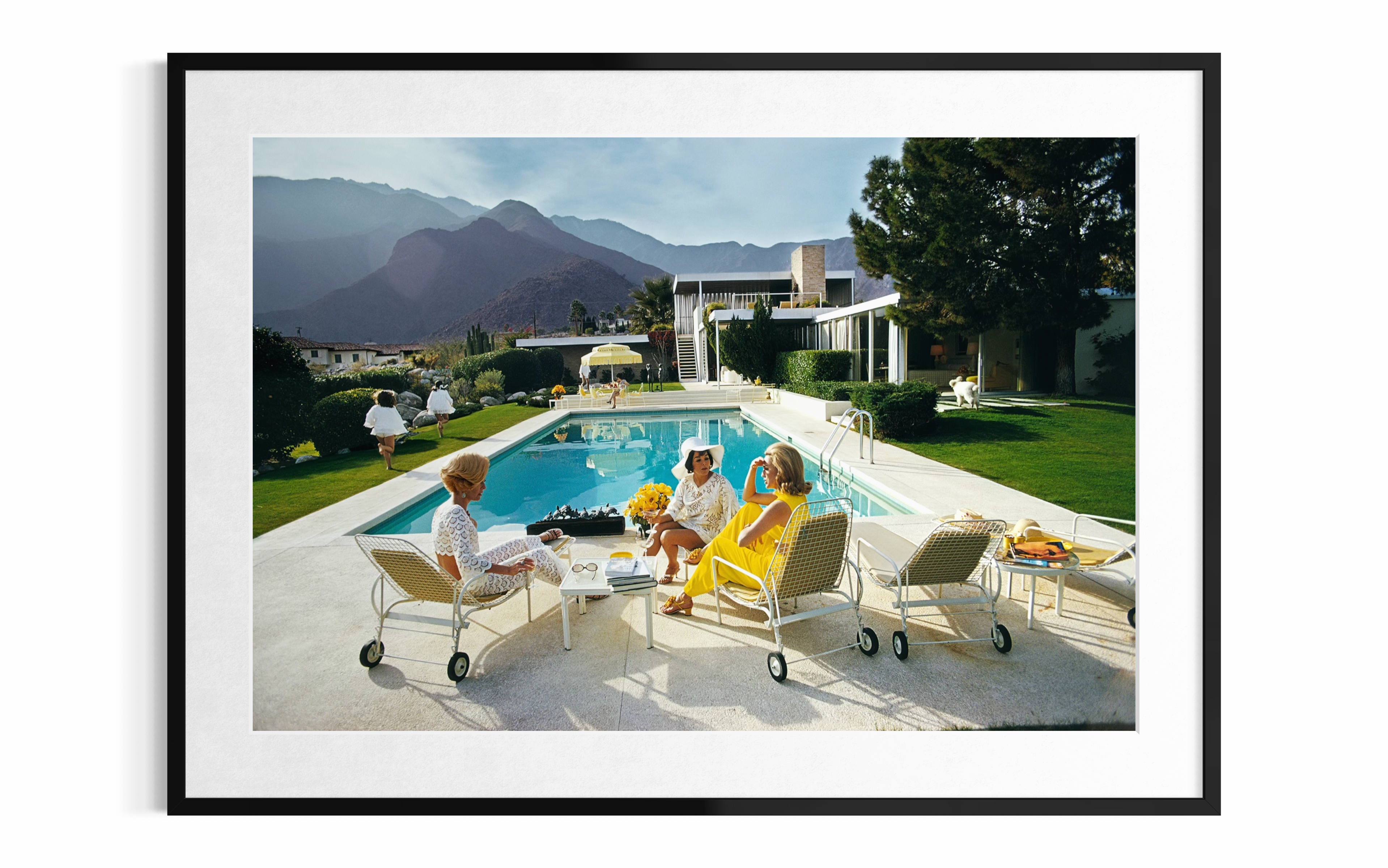 Poolside Gaze (Palm Springs), 1970 by Slim Aarons