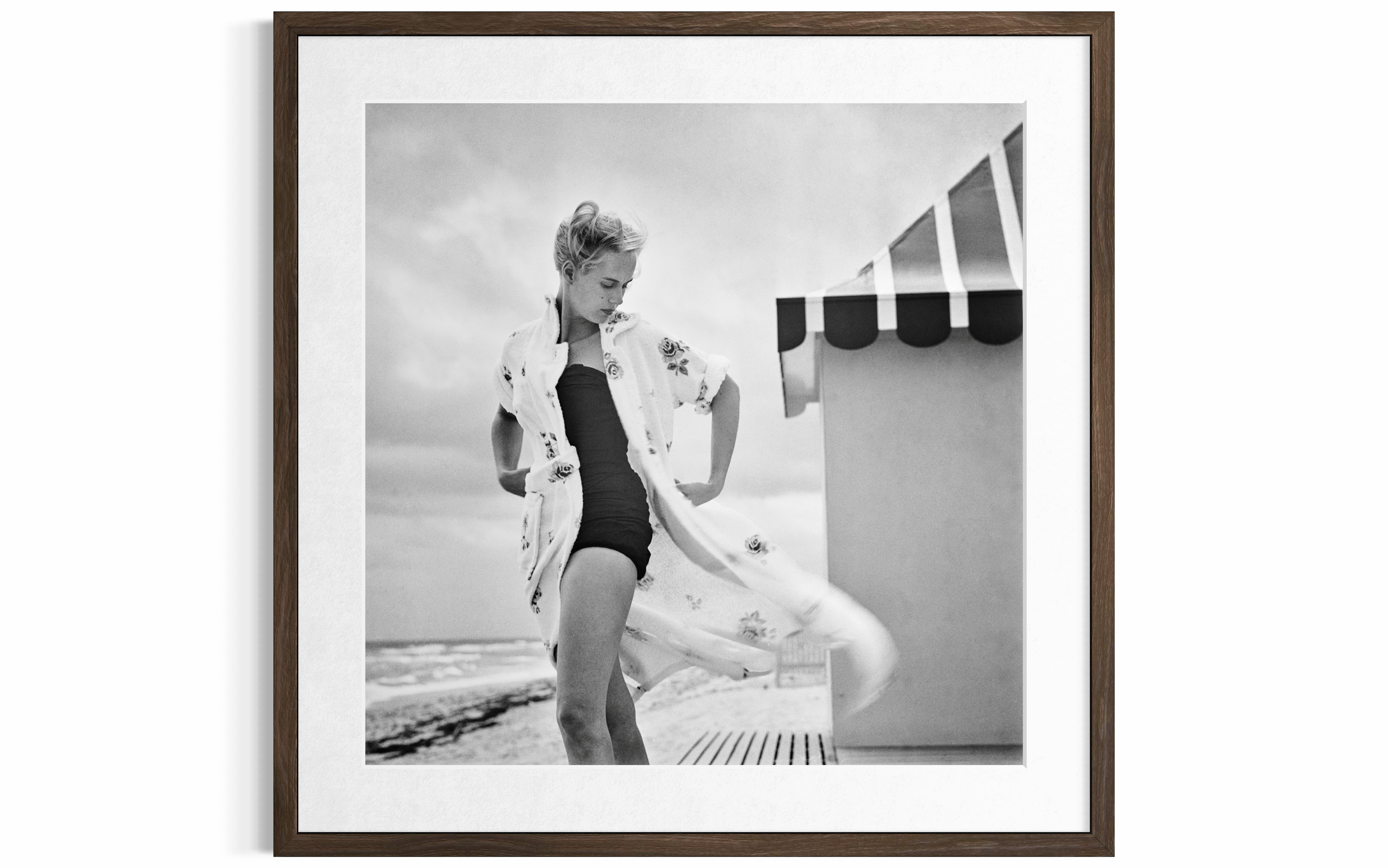 Pulitzer On The Beach, 1955 by Slim Aarons