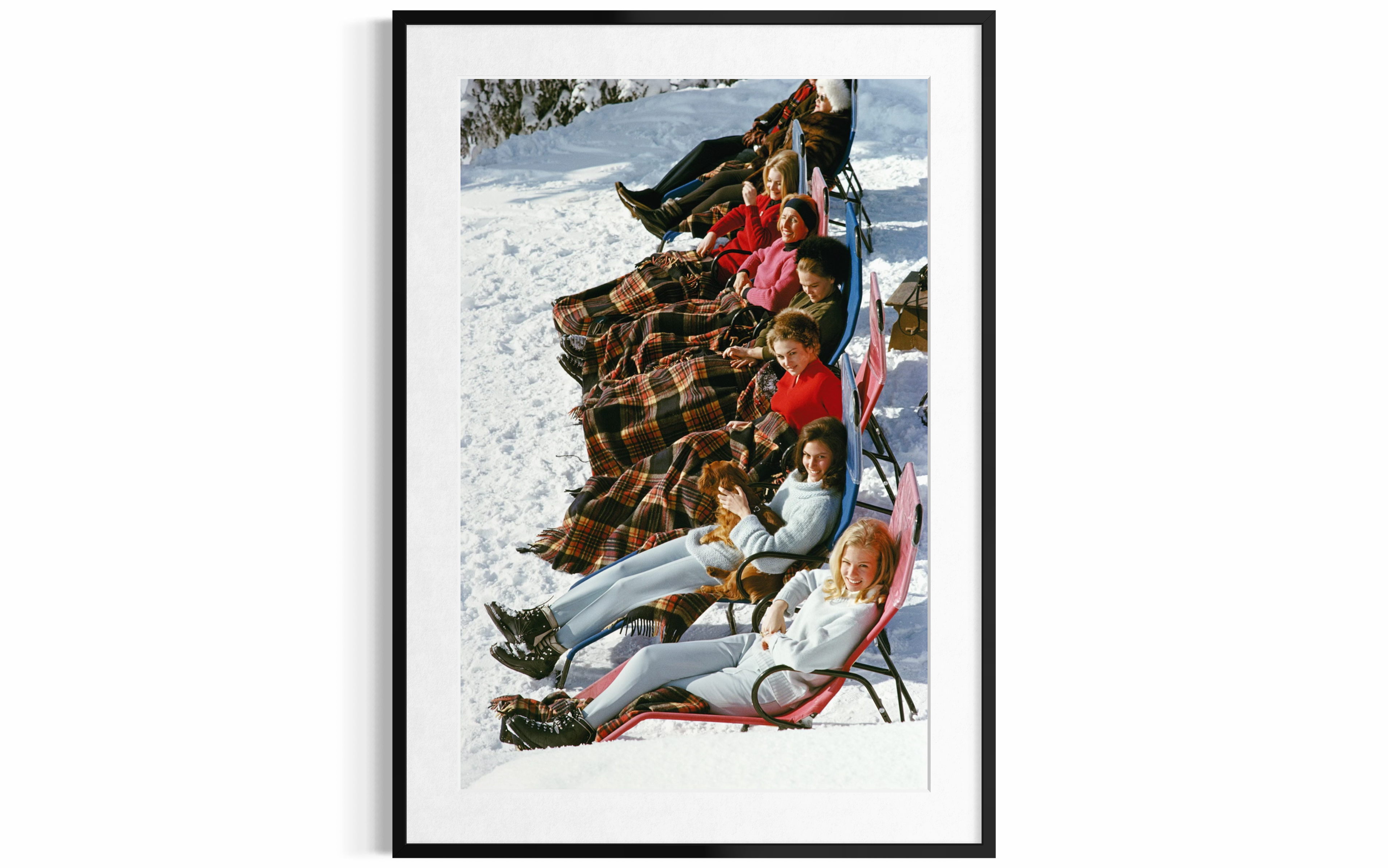 Apres Ski (Gstaad), 1963 by Slim Aarons