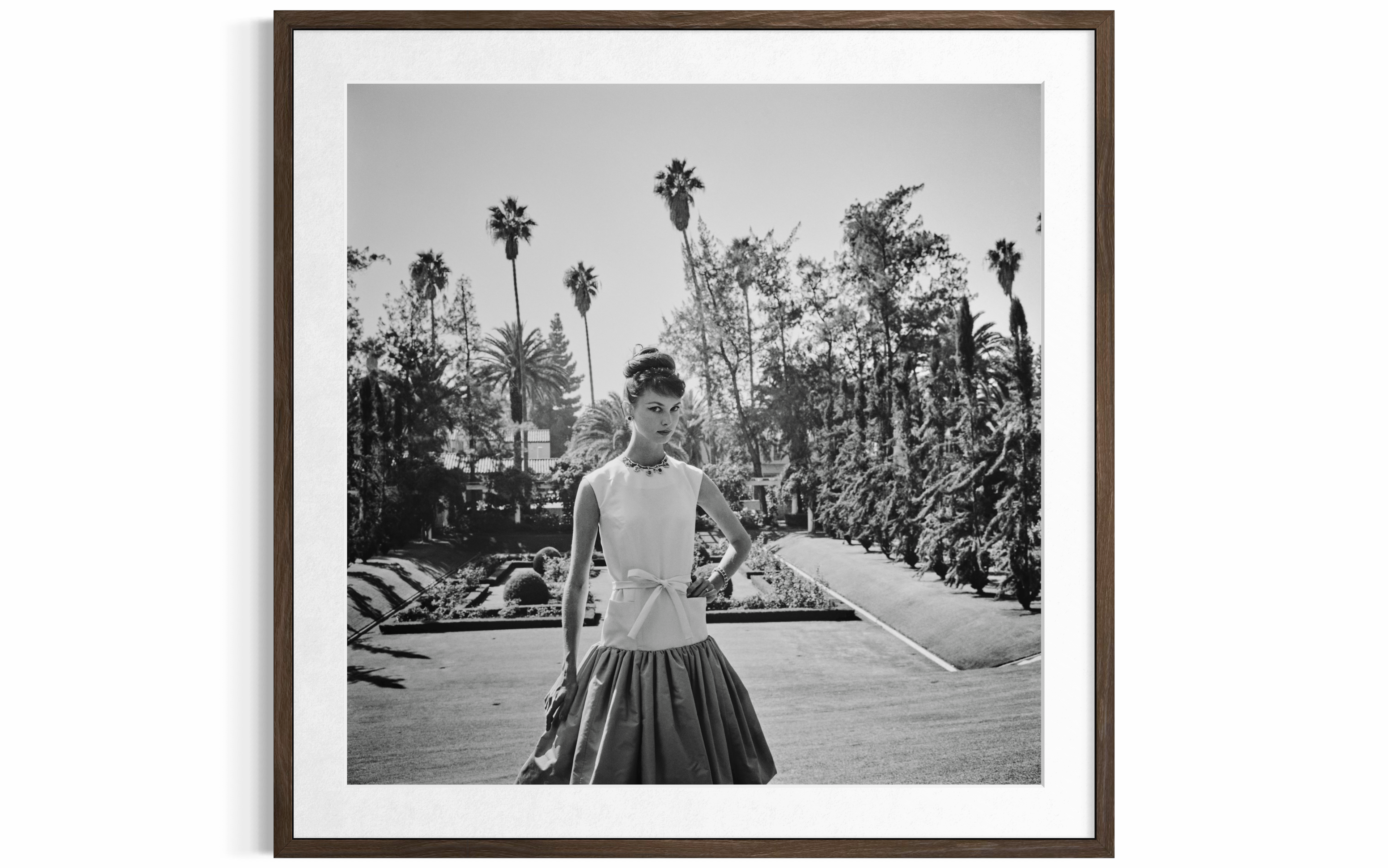 Gretchen Van de Kamp Ward In Gustave Tassell (Beverly Hills), 1960 by Slim Aarons