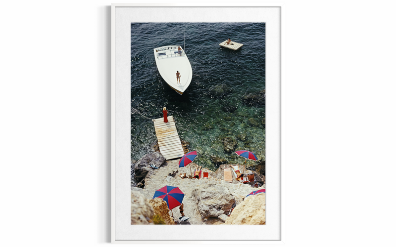 Coming Ashore (Italy), 1973 by Slim Aarons