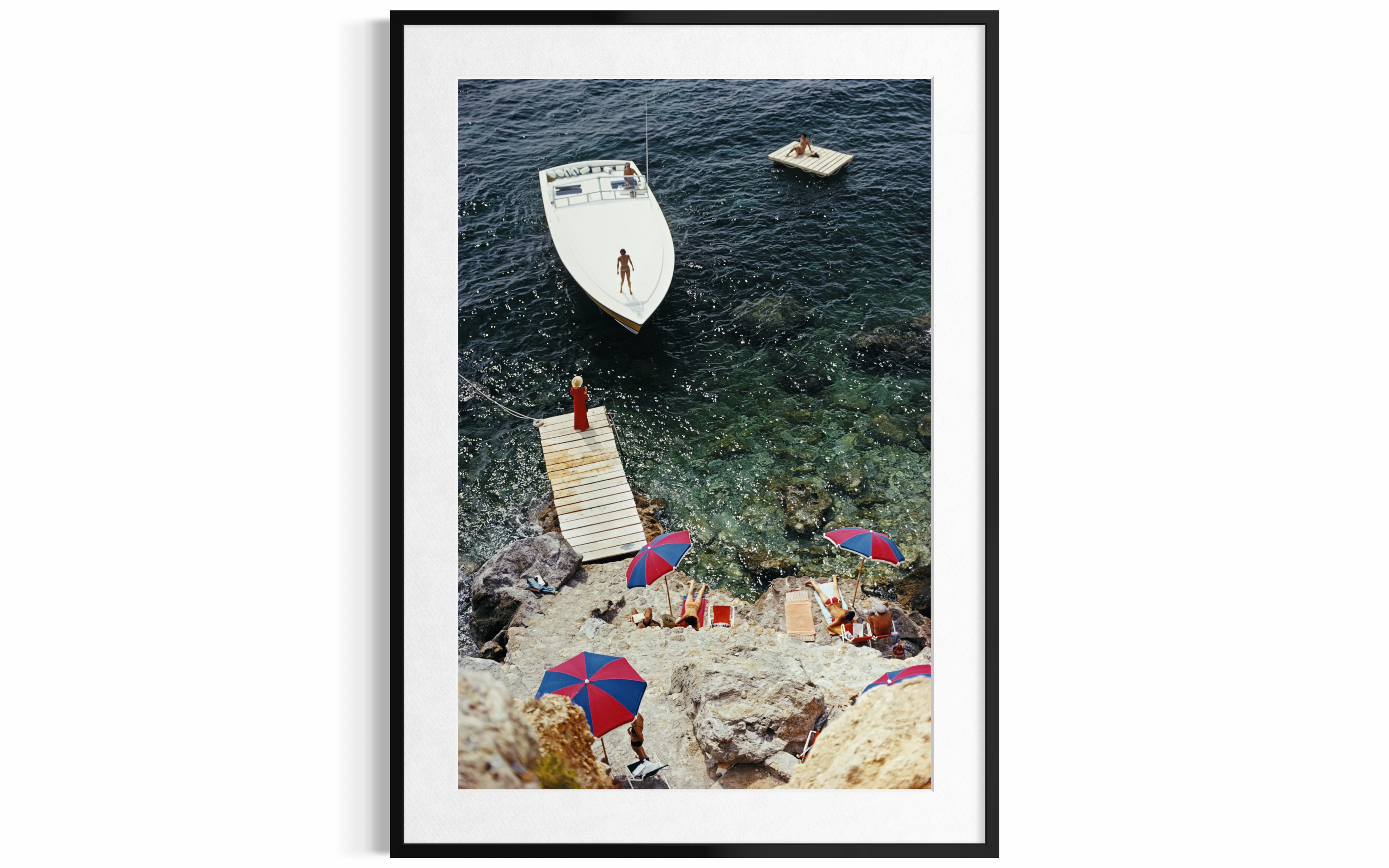 Coming Ashore (Italy), 1973 by Slim Aarons