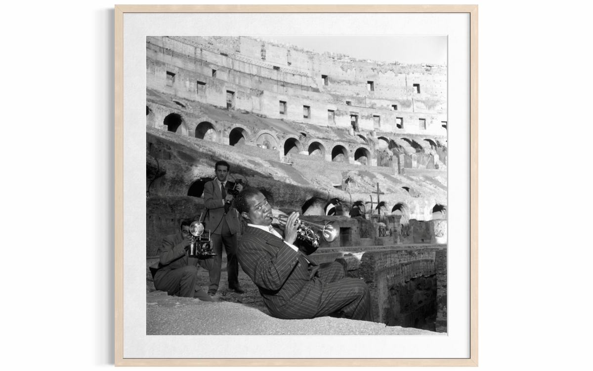 Louis Armstrong (The King Of Jazz), 1949 by Slim Aarons