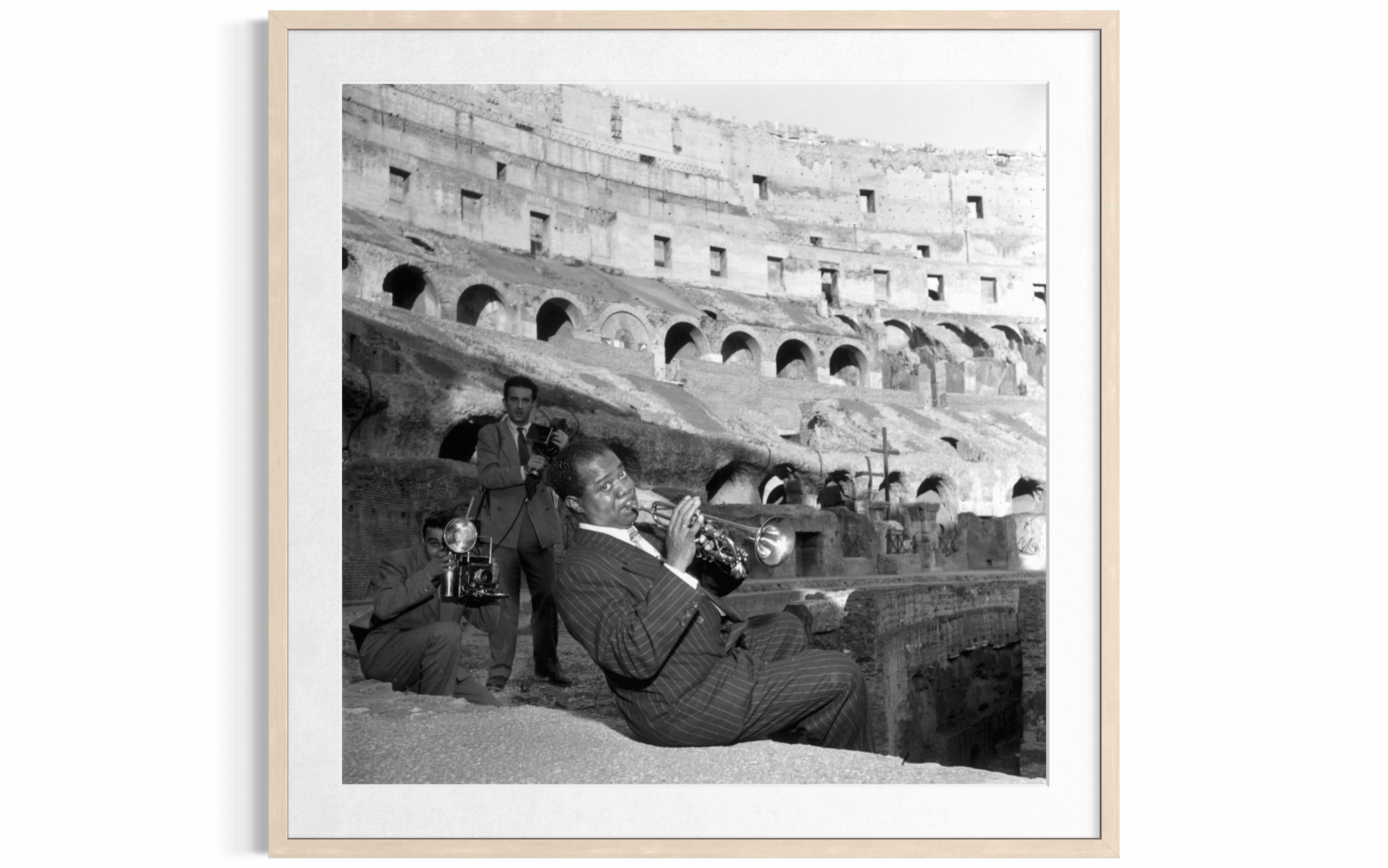 Louis Armstrong (The King Of Jazz), 1949 by Slim Aarons