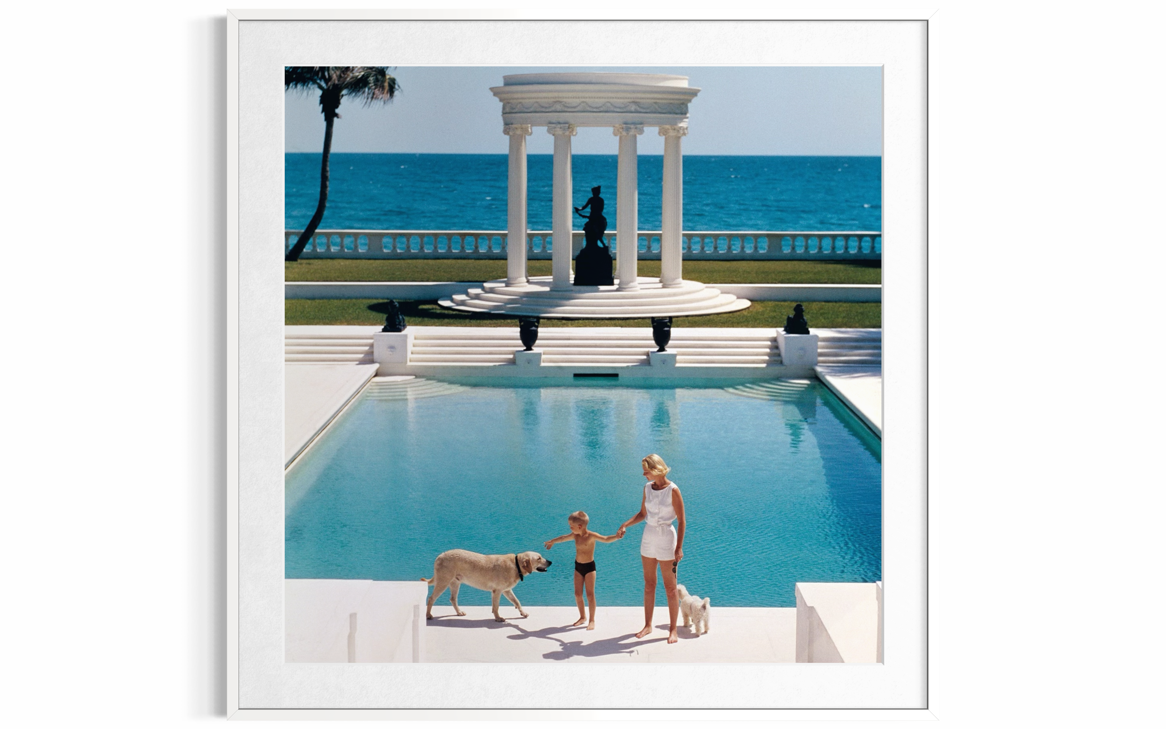 Nice Pool (Palm Beach), 1955 by Slim Aarons