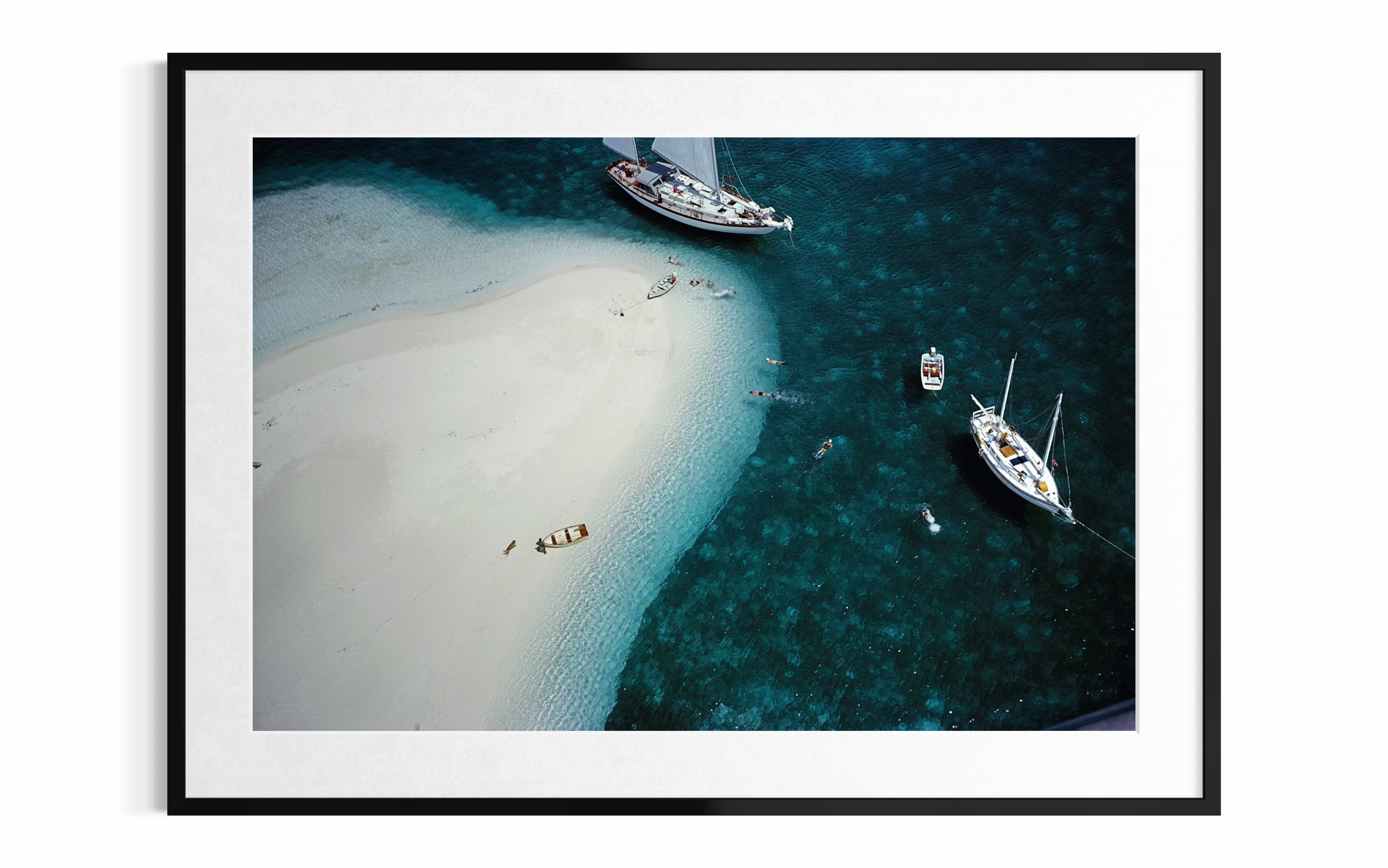 Stocking Island (Bahamas), 1964 by Slim Aarons